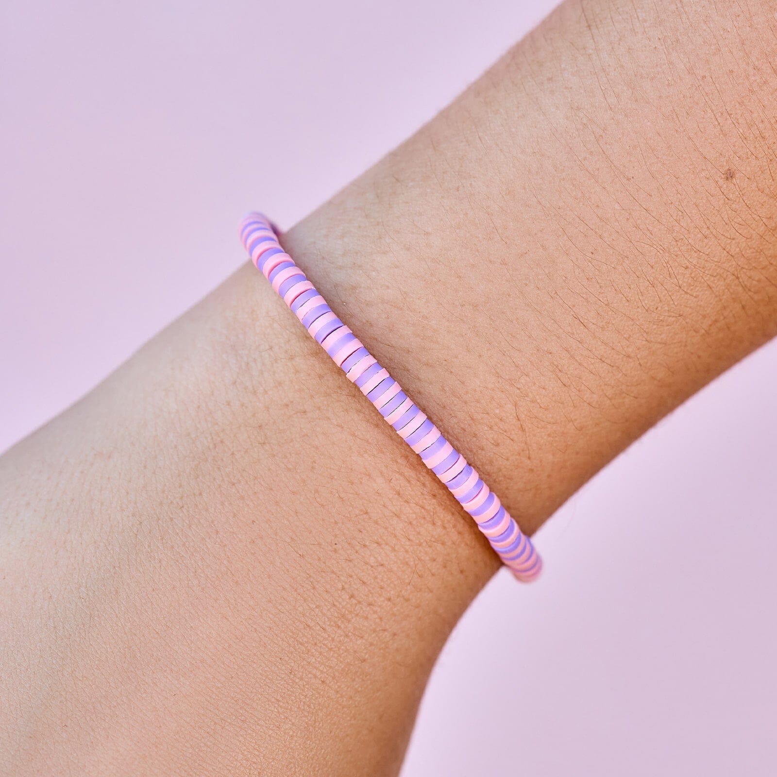 Violet Sunrise Seascape Stretch Bracelet - Image 2