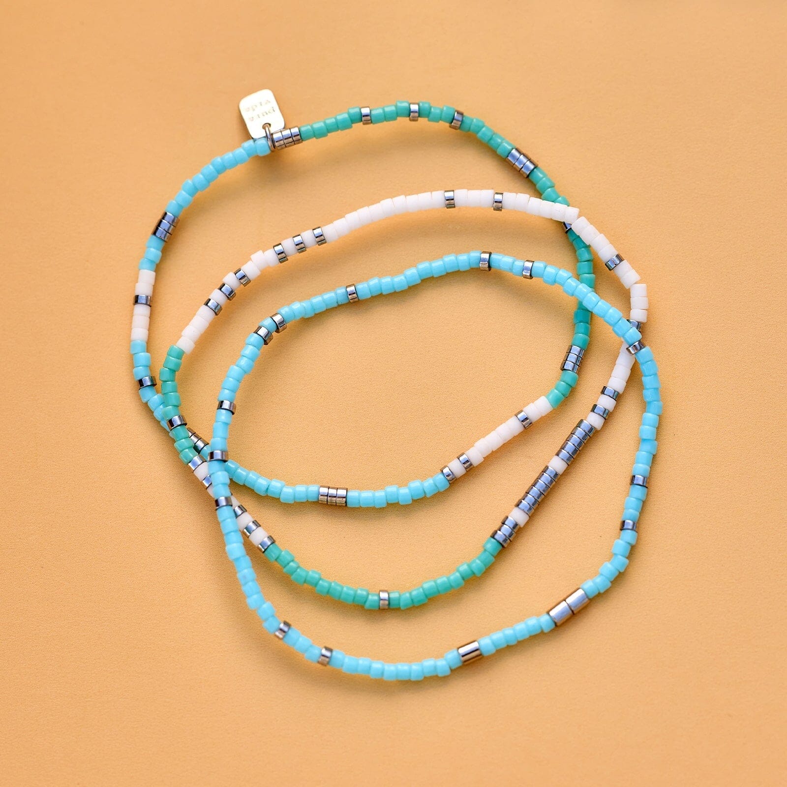 Seafoam Dream Stretch Bracelet Set of 3 - Image 3