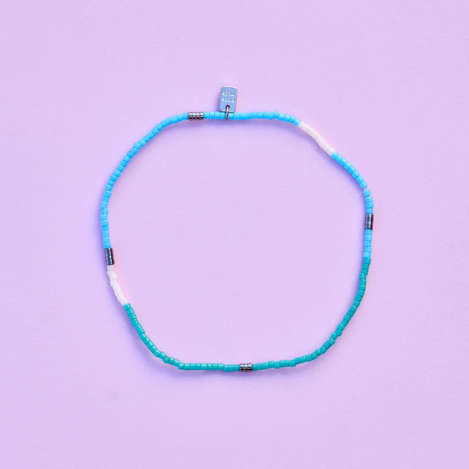 Seafoam Dream Stretch Anklet - Image 4