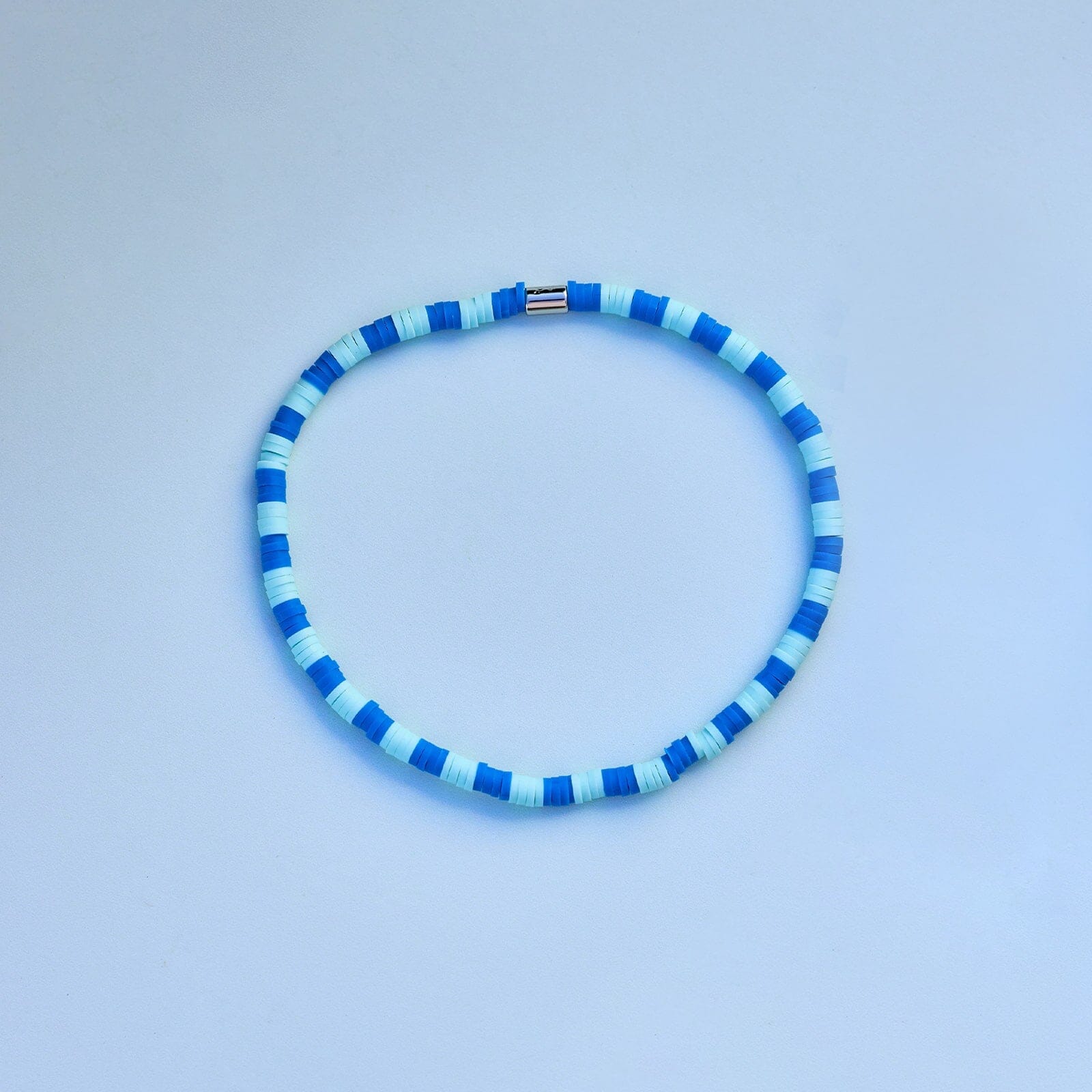 Blue Wave Seascape Stretch Anklet - Image 4