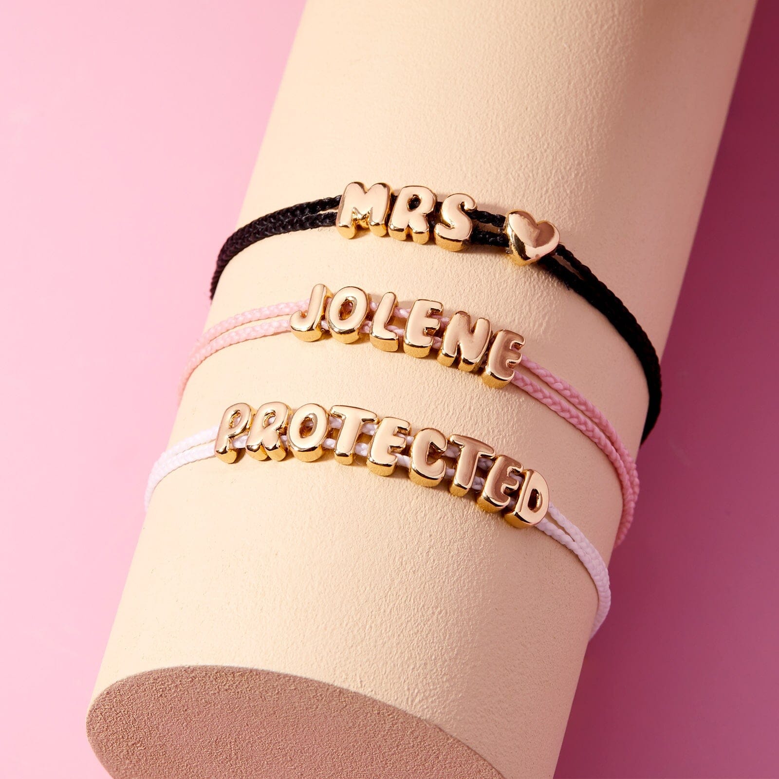Bubble Letter Bracelet - Image 5
