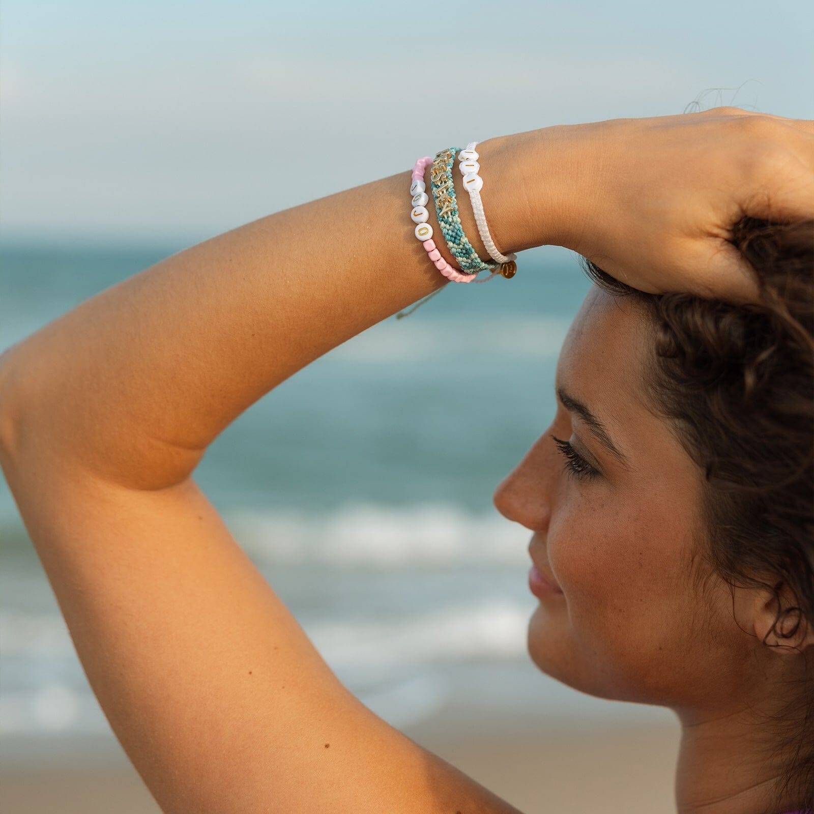 Bluebell Woven Chevron Bracelet - Image 8