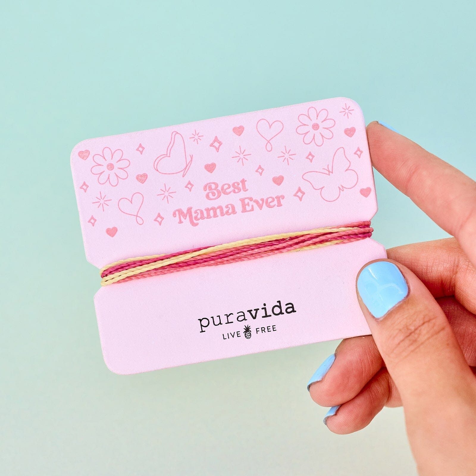 Best Mama Ever Bracelet Card - Image 6
