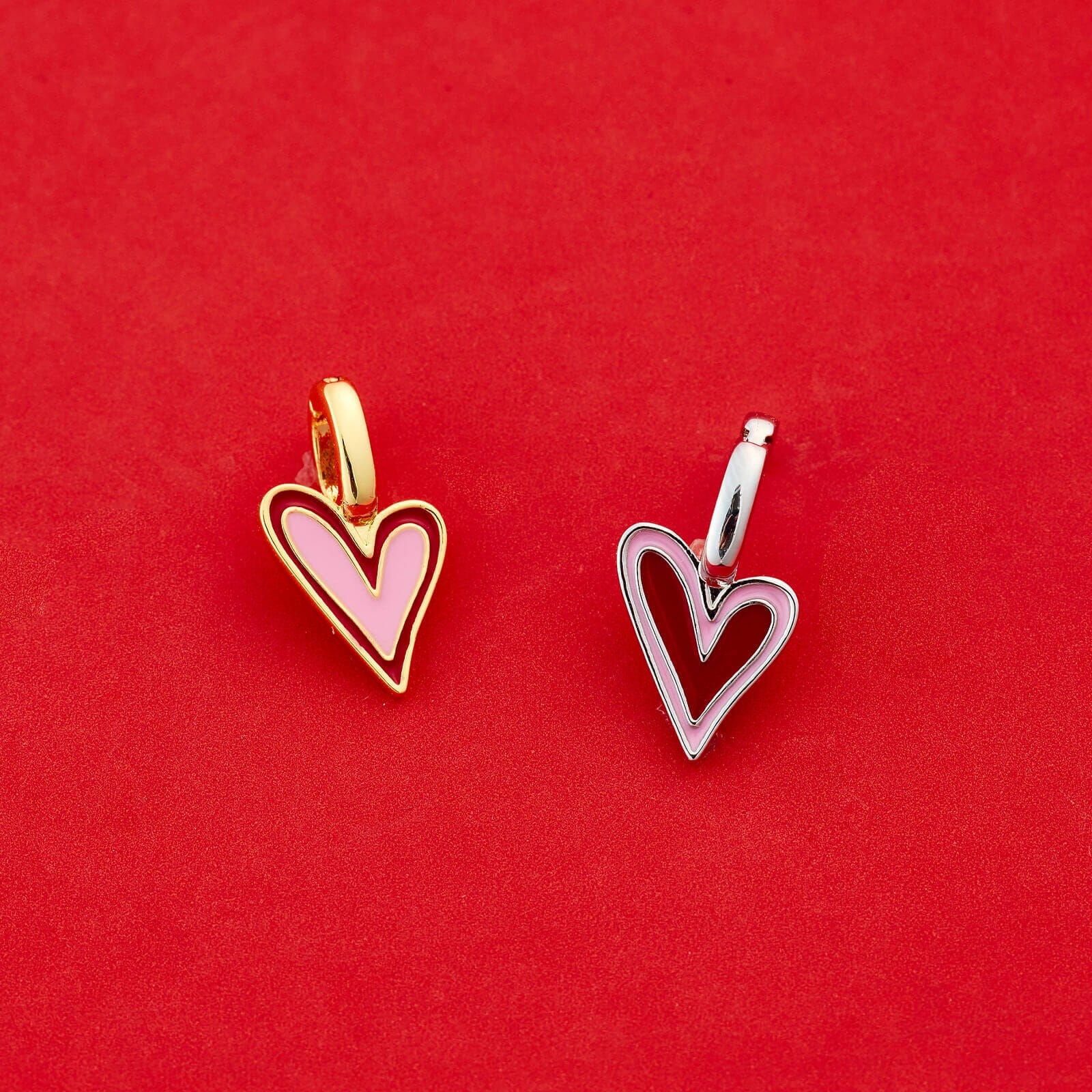 Harper Abstract Heart Charm - Image 3