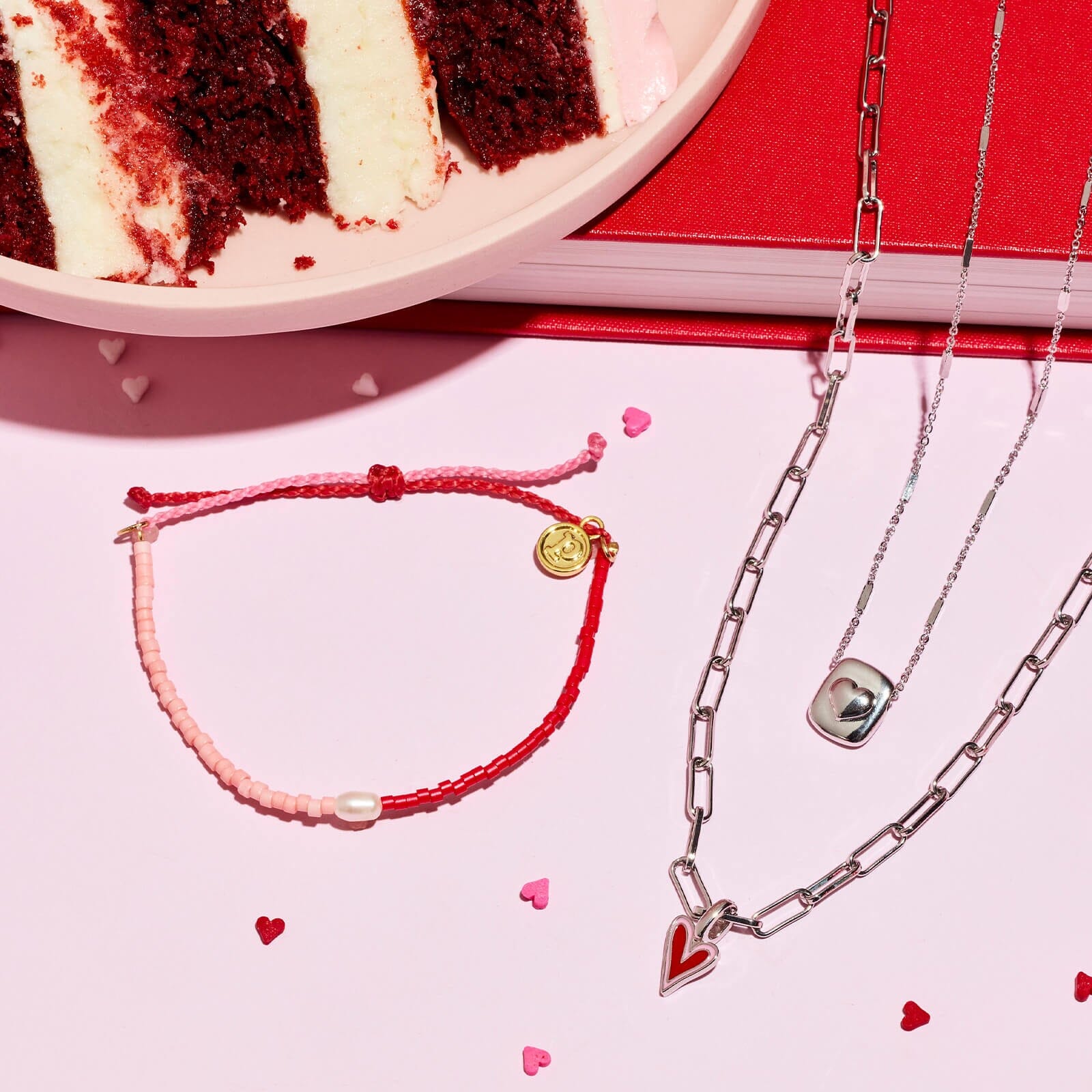 Harper Abstract Heart Charm - Image 4