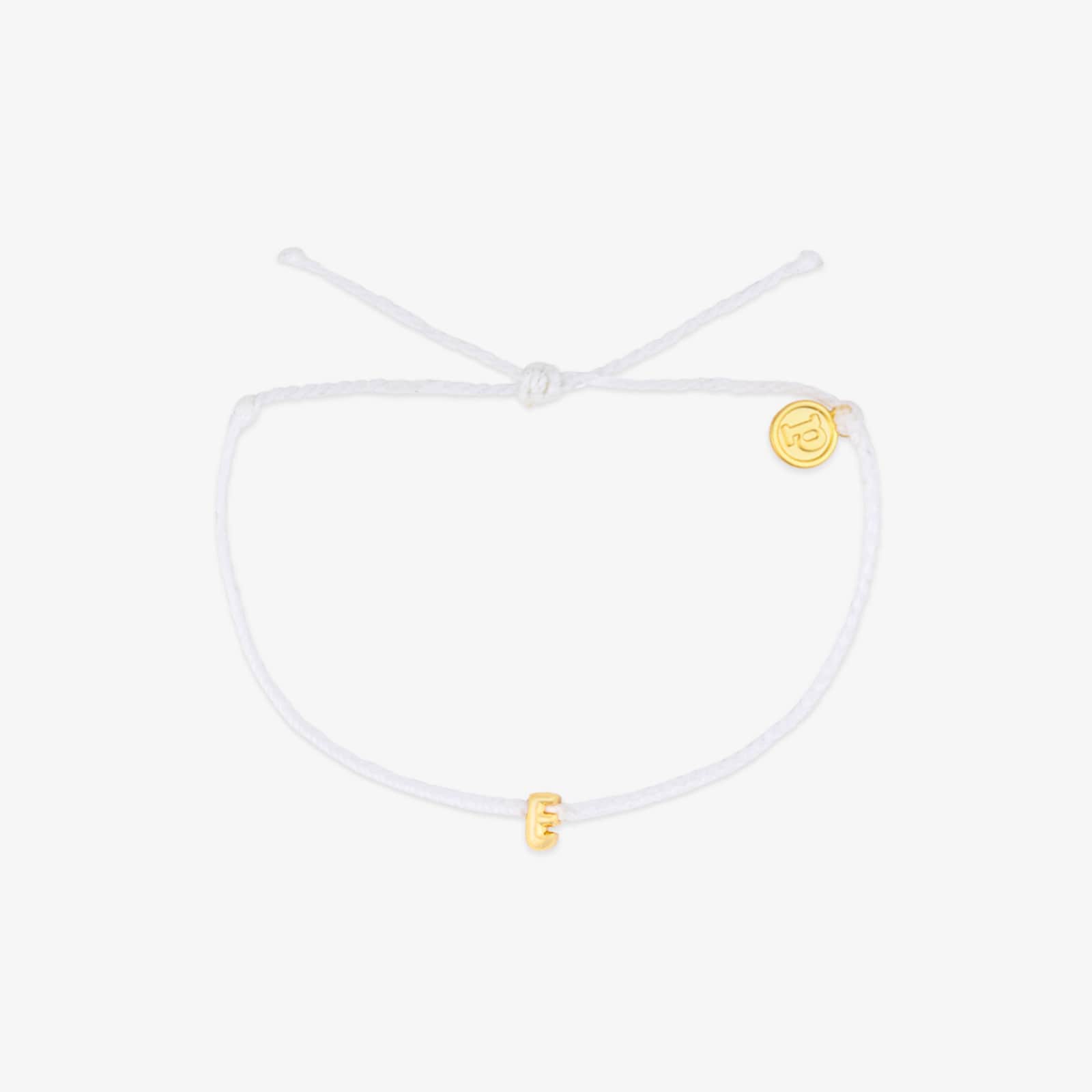 White Alphabet Bubble Charm Bracelet - Image 5