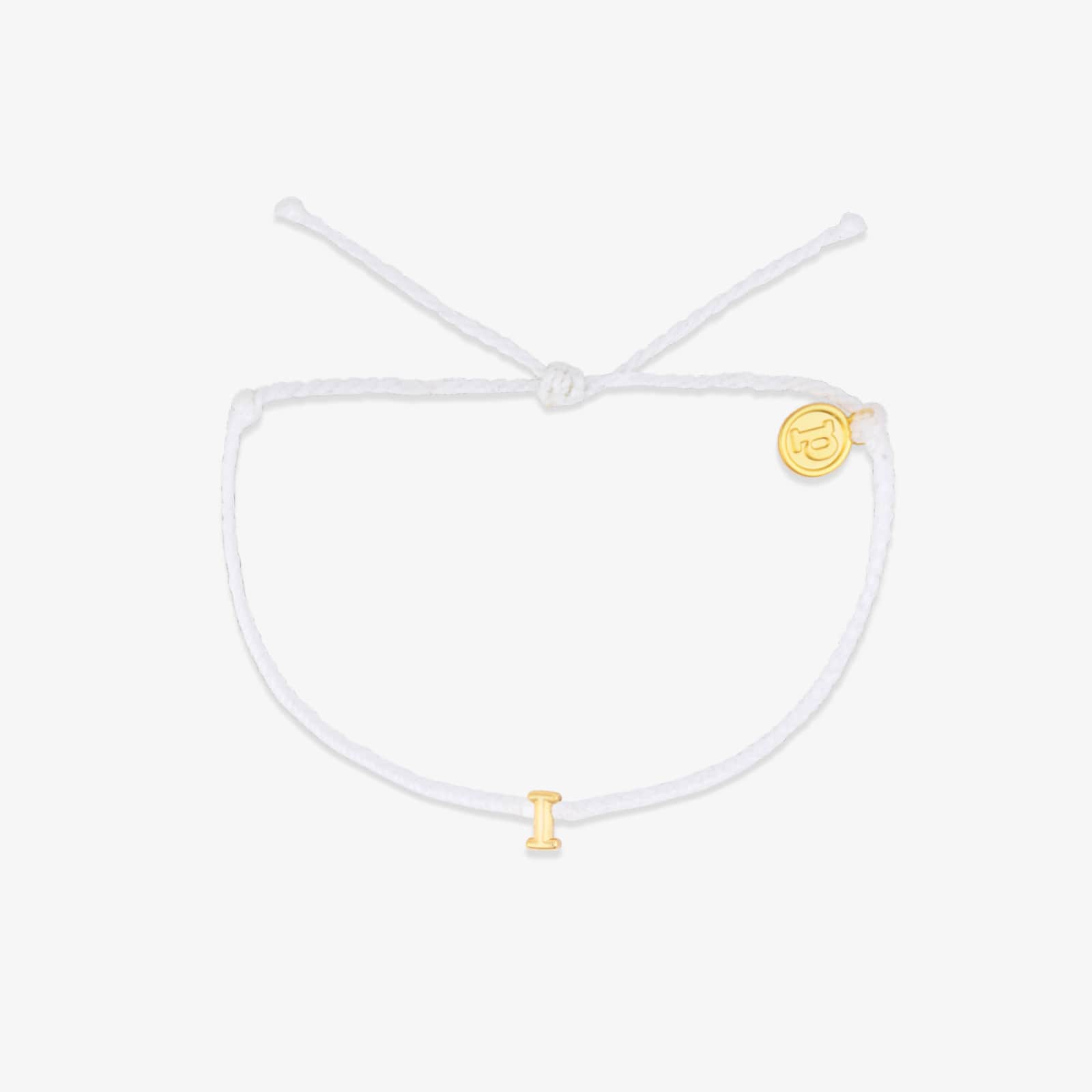 White Alphabet Bubble Charm Bracelet - Image 9