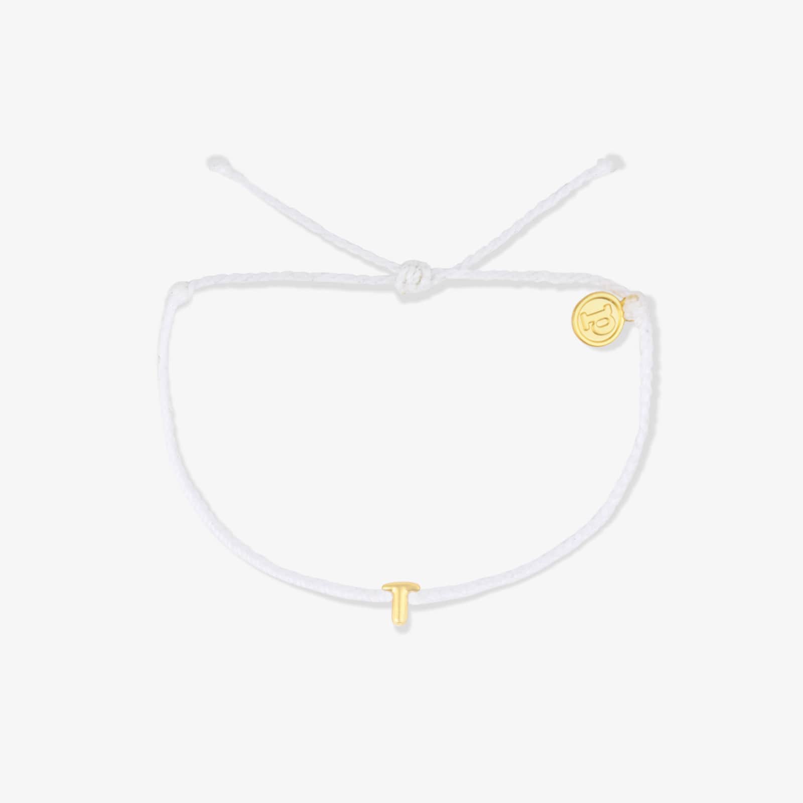 White Alphabet Bubble Charm Bracelet - Image 17