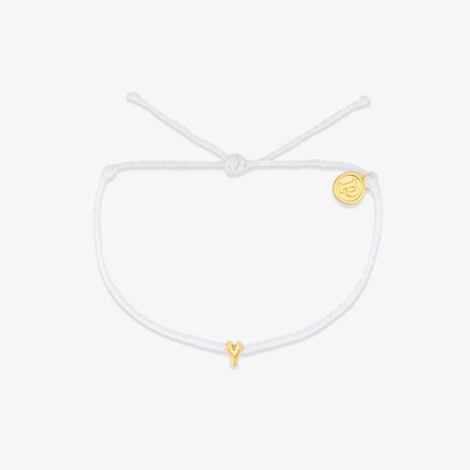 White Alphabet Bubble Charm Bracelet - Image 22