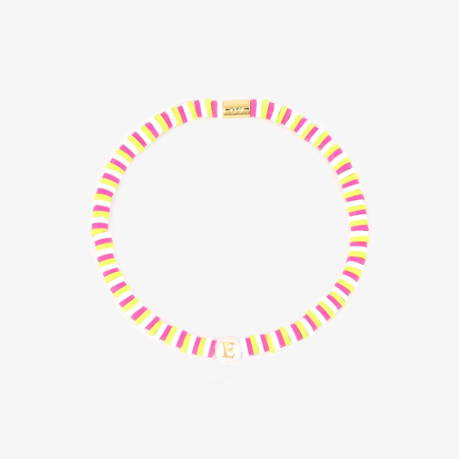 Raspberry Alphabet Stretch Bracelet - Image 9