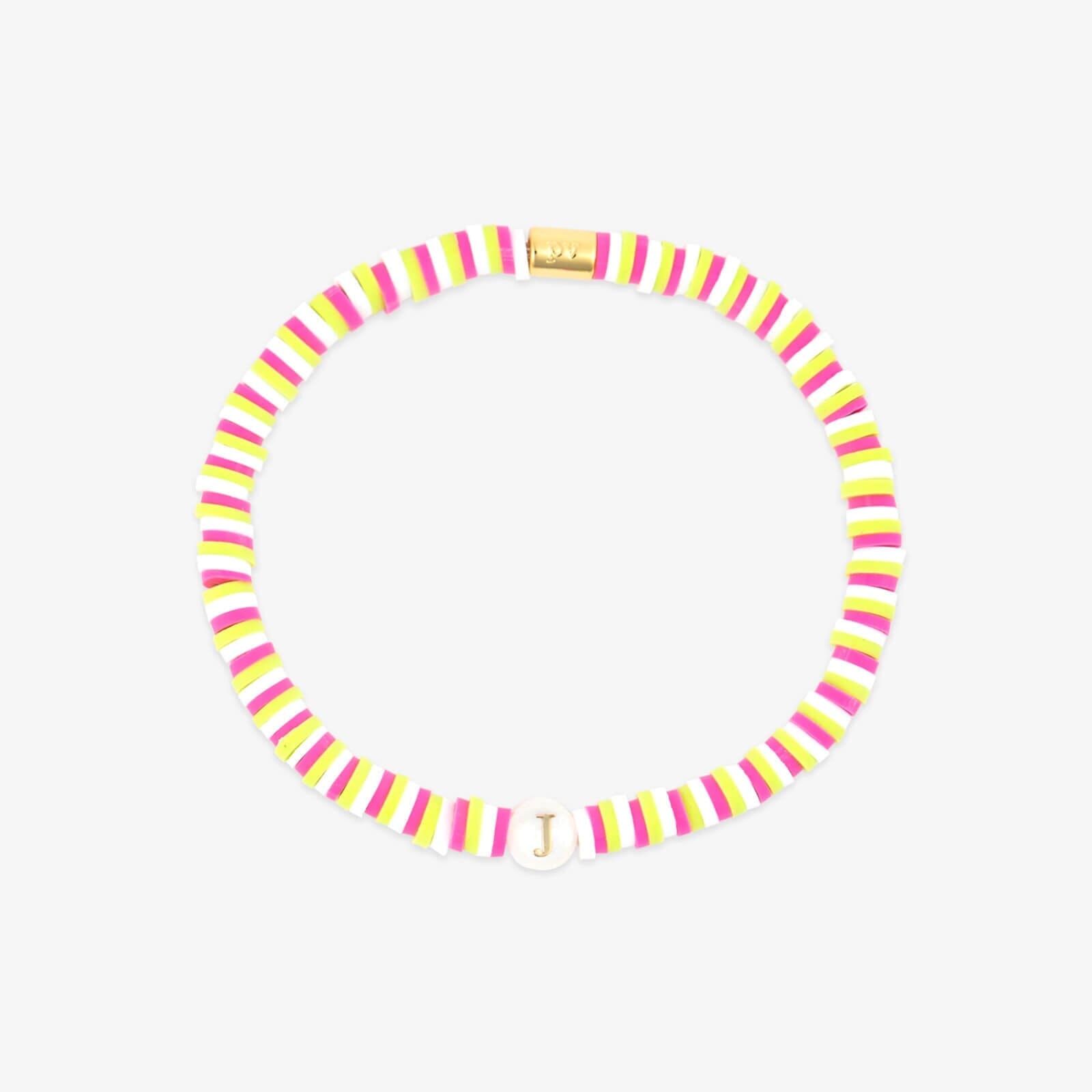 Raspberry Alphabet Stretch Bracelet - Image 14