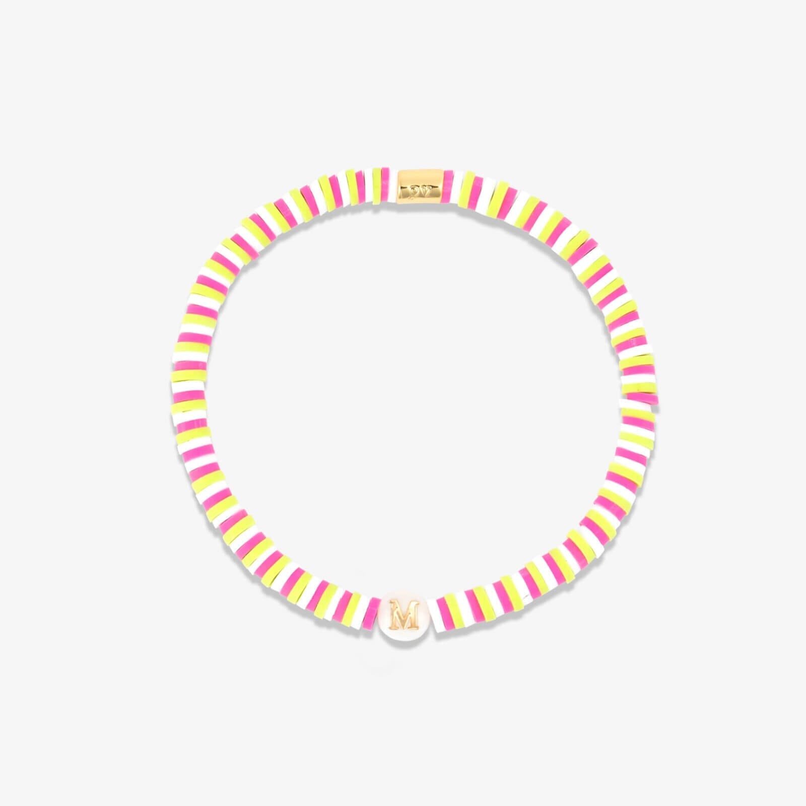 Raspberry Alphabet Stretch Bracelet - Image 17