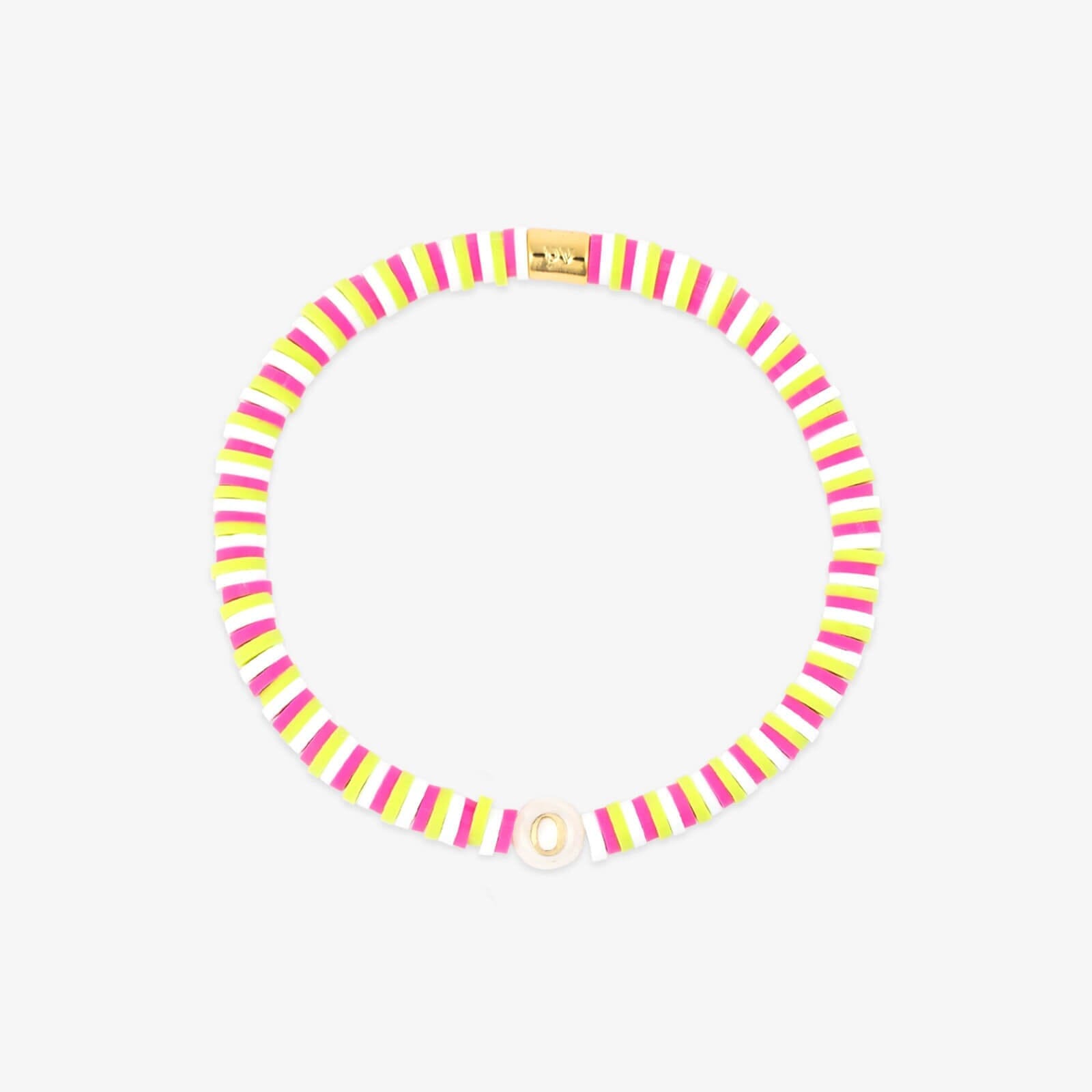 Raspberry Alphabet Stretch Bracelet - Image 19