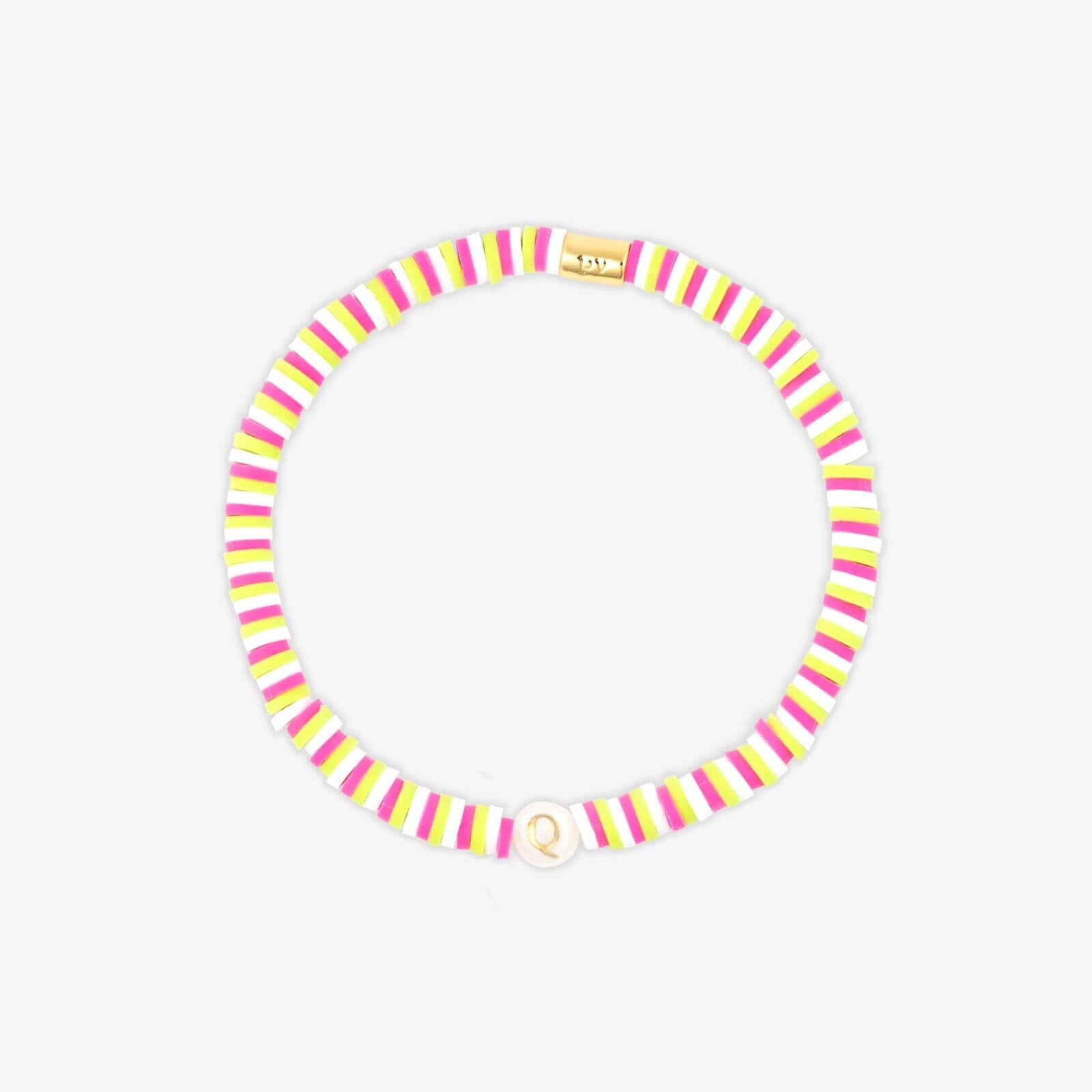 Raspberry Alphabet Stretch Bracelet - Image 21