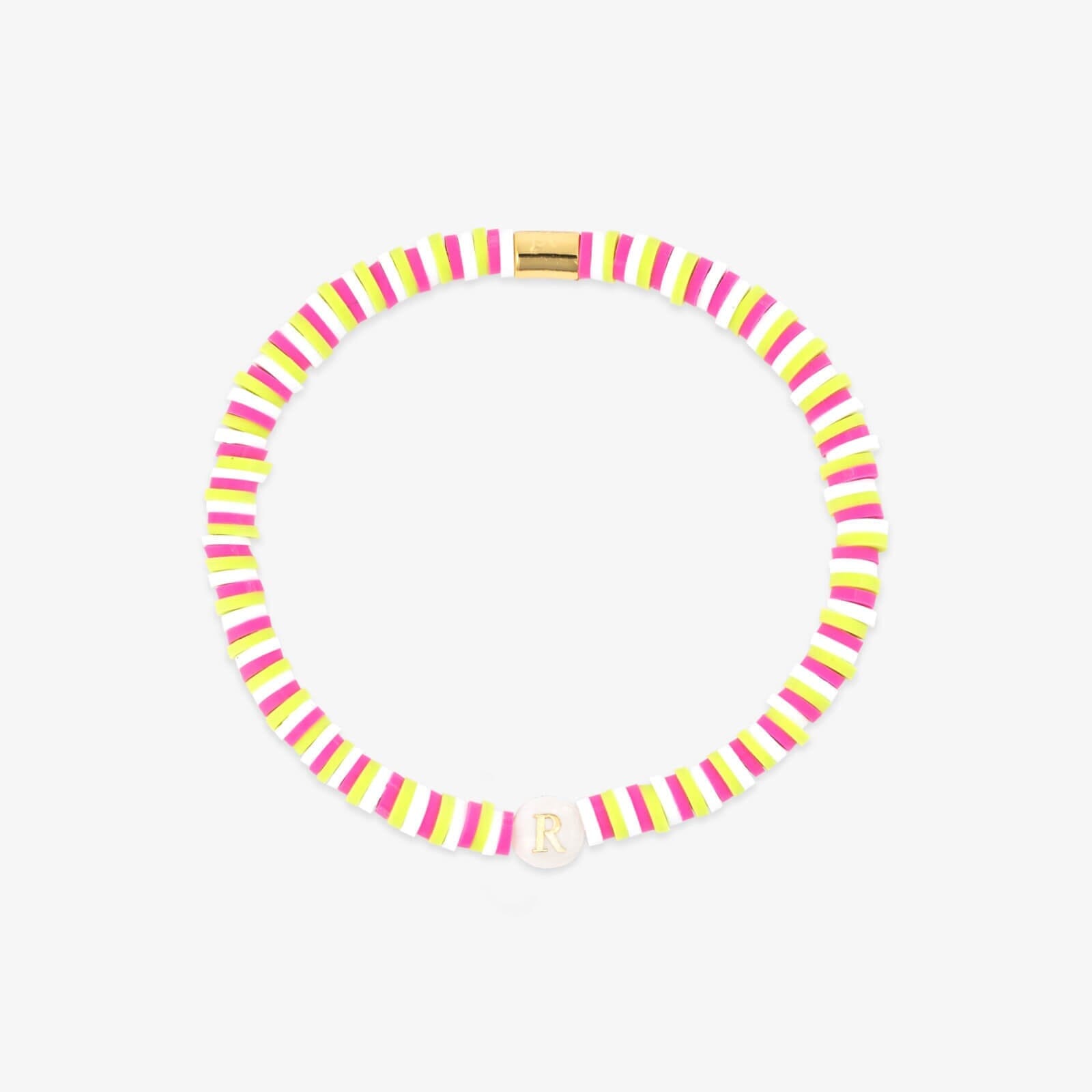 Raspberry Alphabet Stretch Bracelet - Image 22
