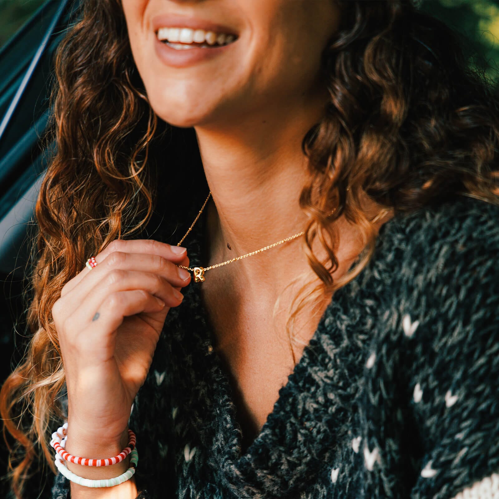 Alphabet Satellite Chain Choker - Image 3