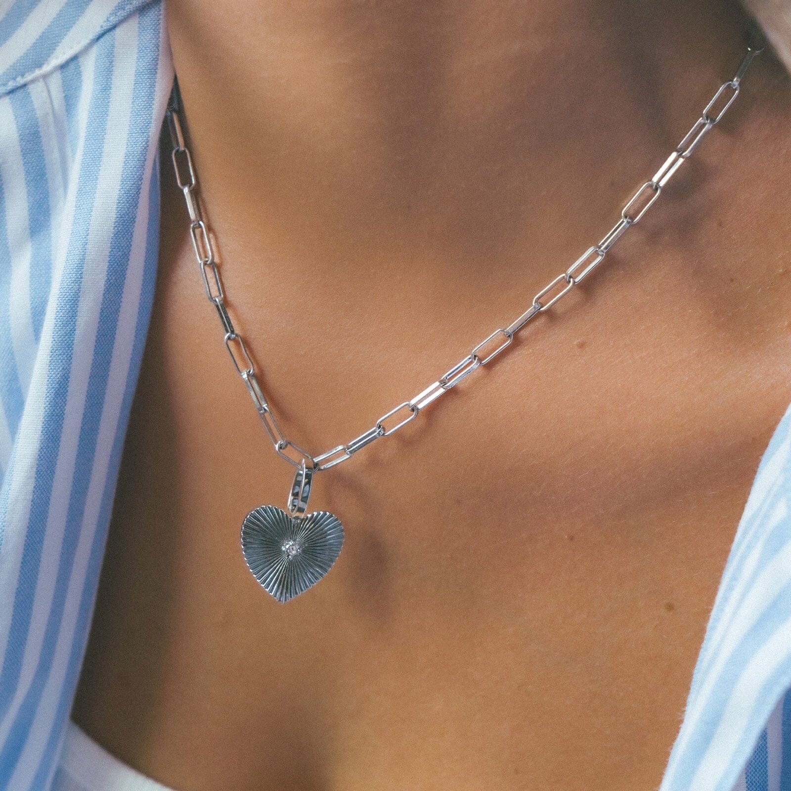 Harper Statement Heart Charm - Image 4