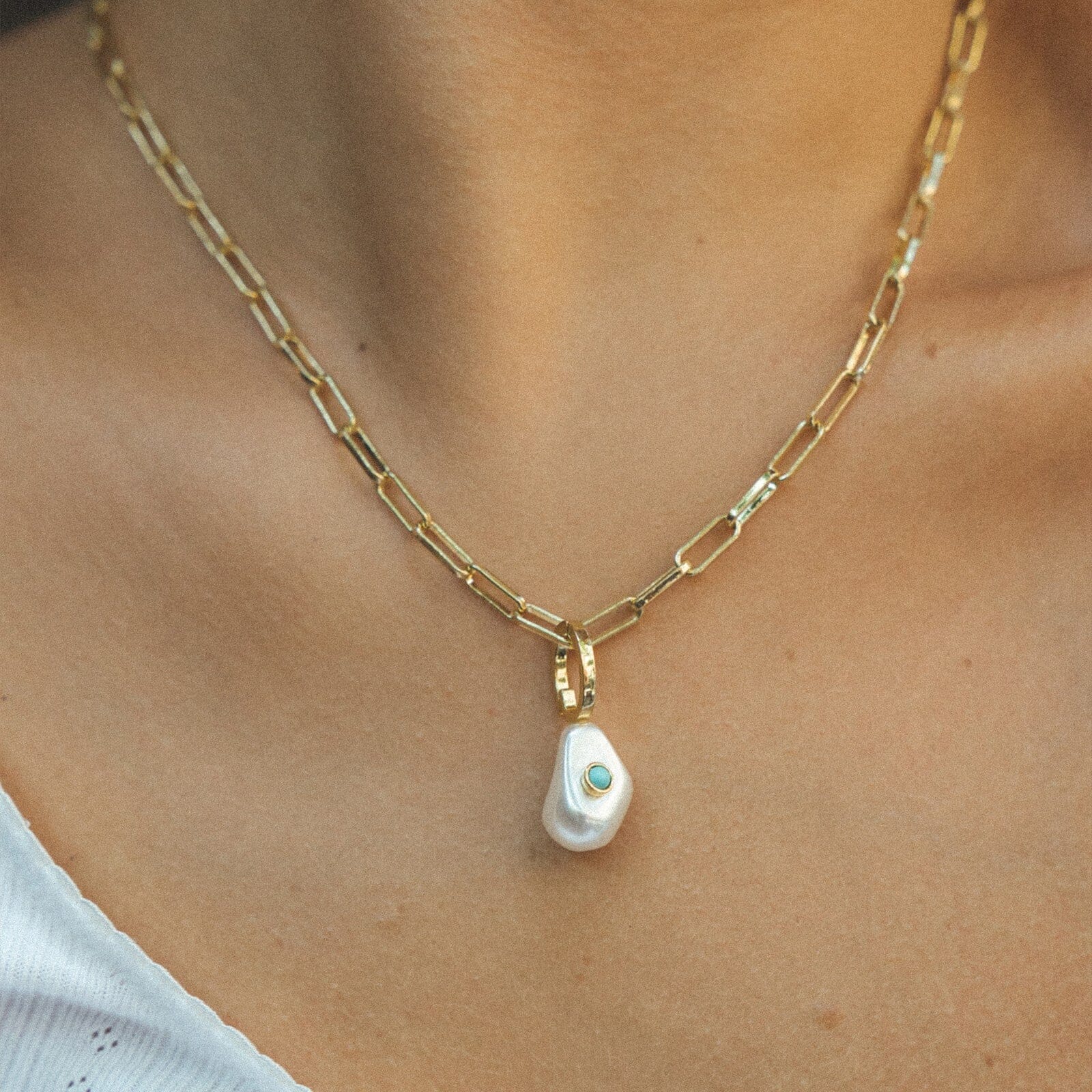Harper Statement Pearl Charm - Image 4