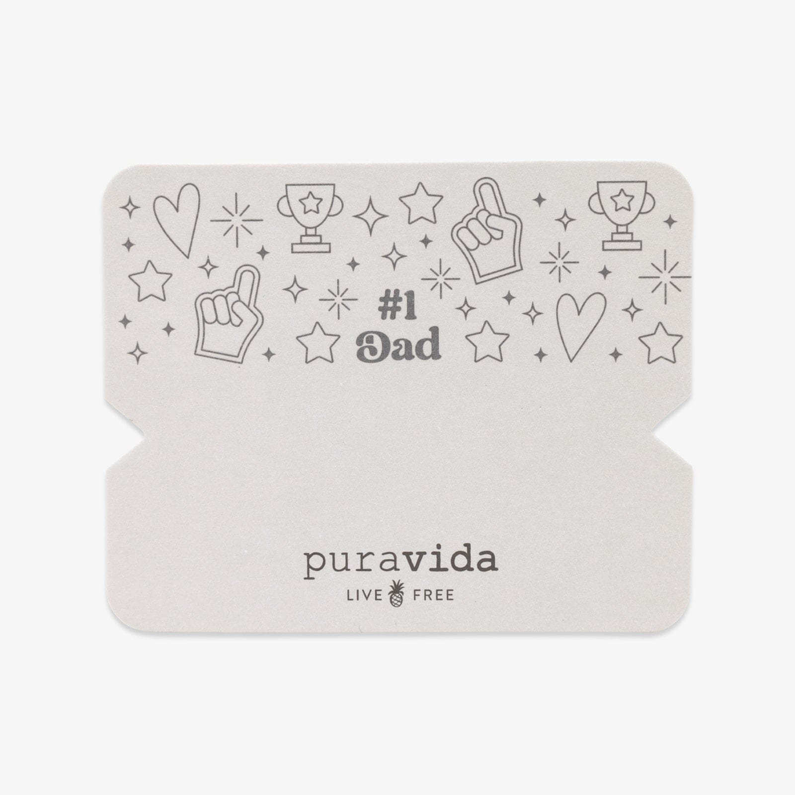 #1 Dad Bracelet Card - Image 2