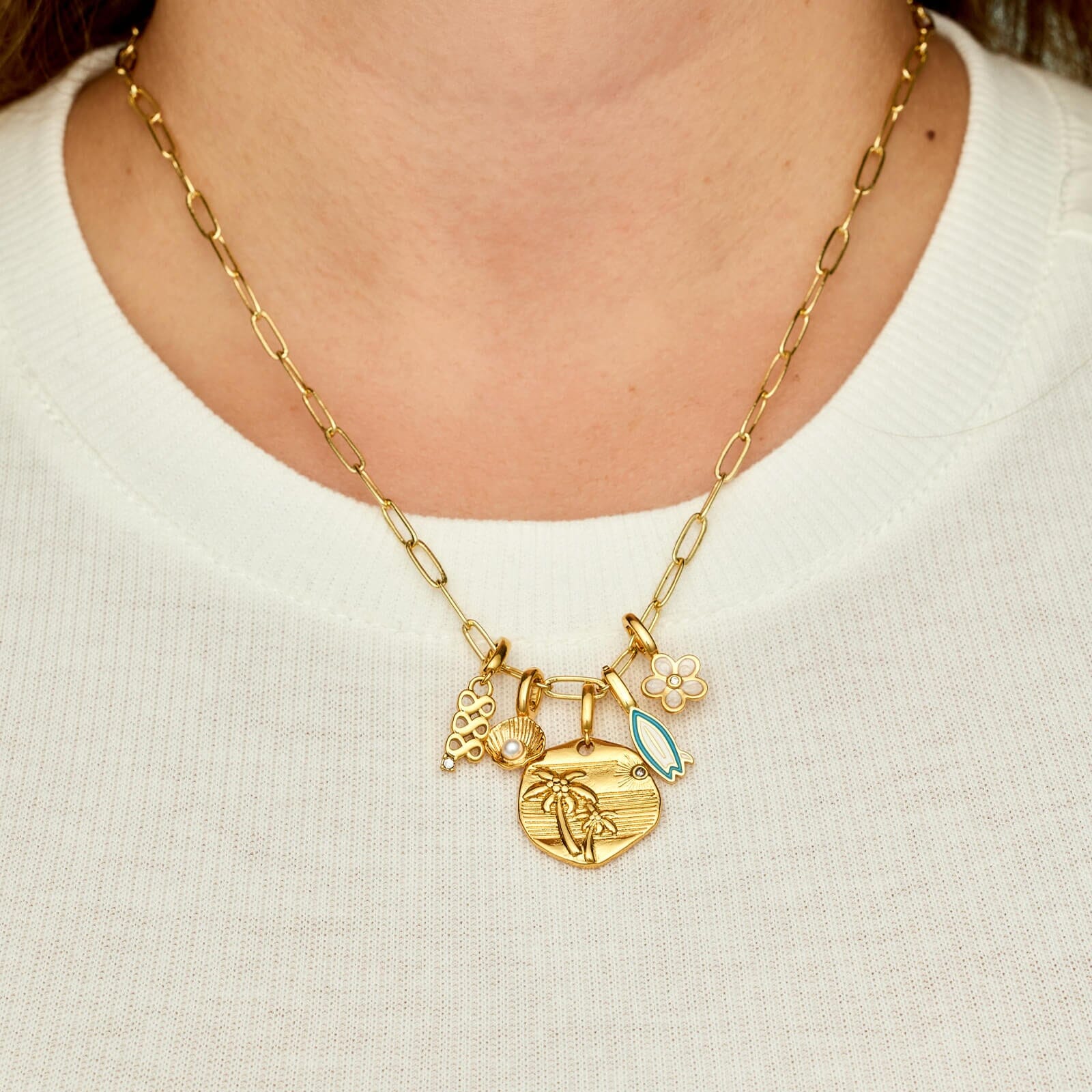 Harper Pearl Shell Charm - Image 4
