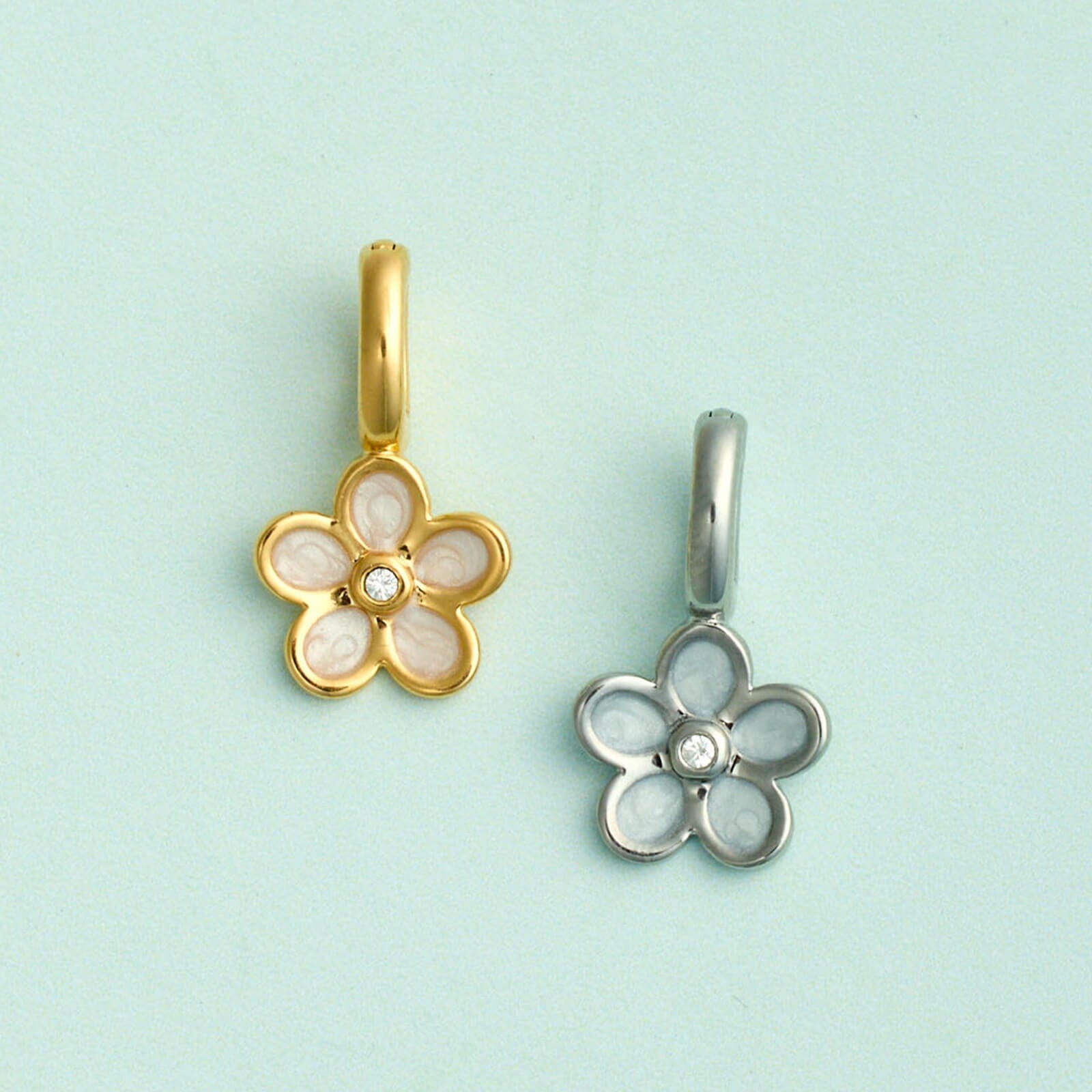 Harper Pearl Plumeria Charm - Image 3