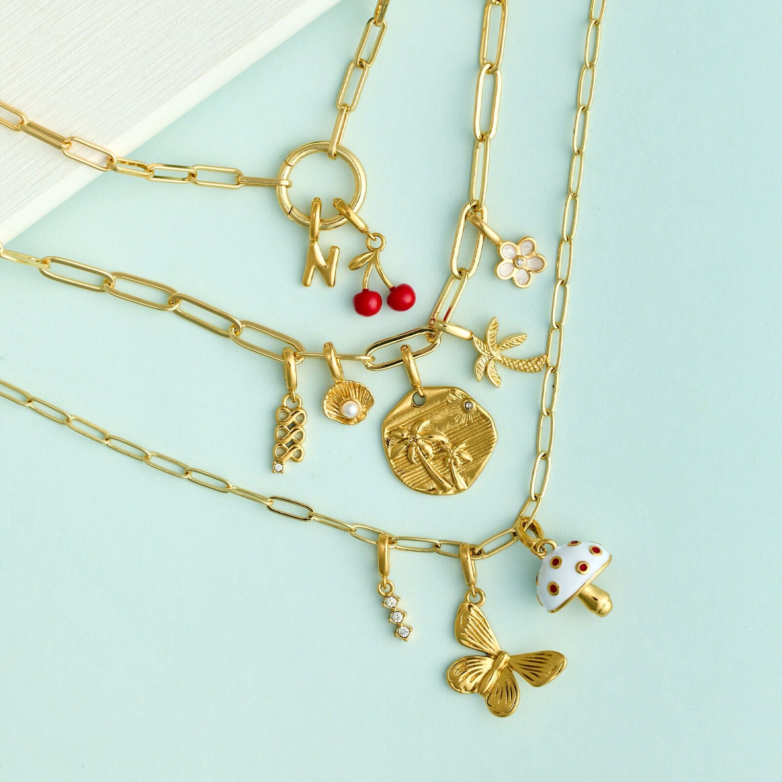 Harper Pearl Plumeria Charm - Image 6