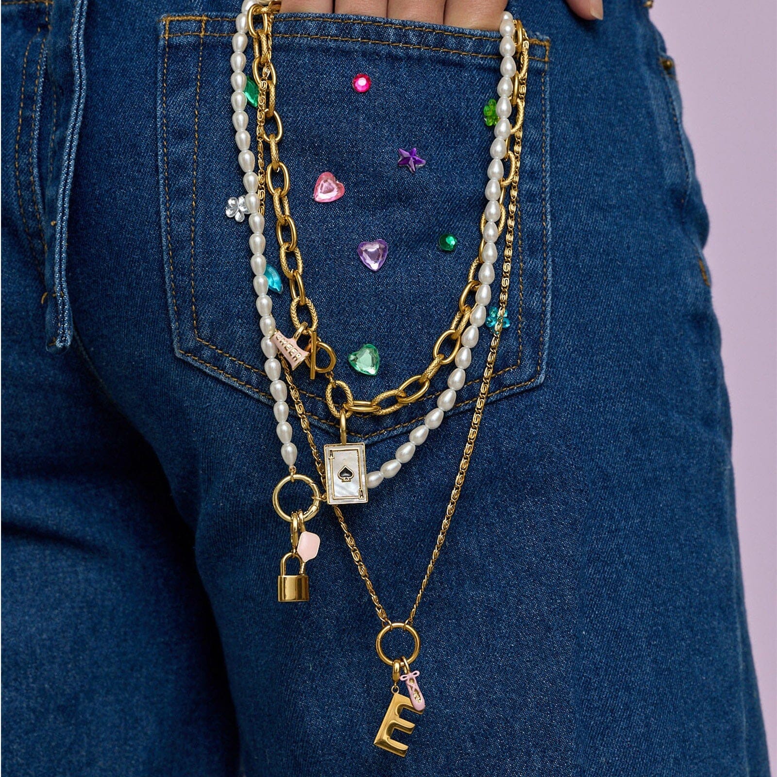 Harper Padlock Charm - Image 3
