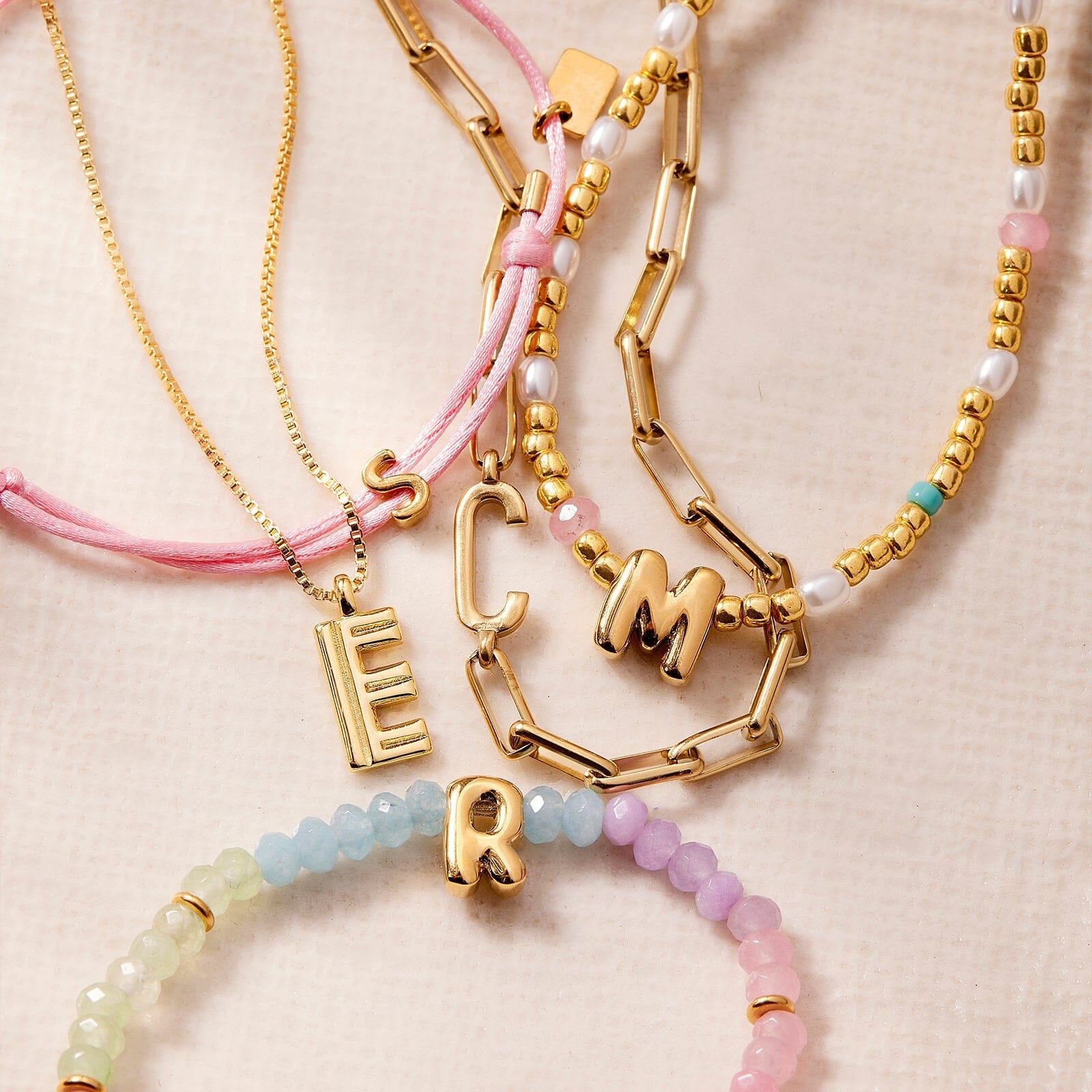 Initial Pendant Necklace - Image 8