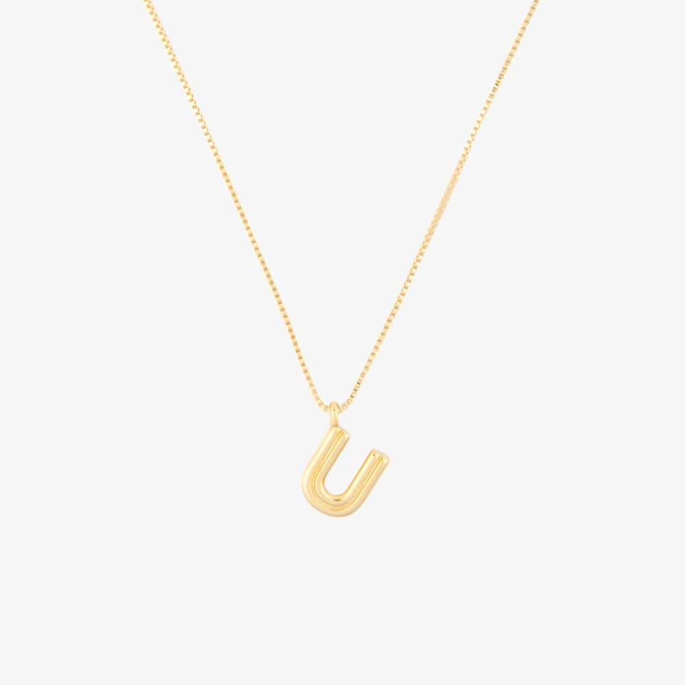 Initial Pendant Necklace - Image 12