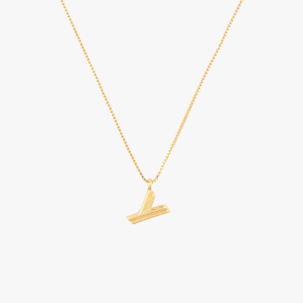Initial Pendant Necklace - Image 14