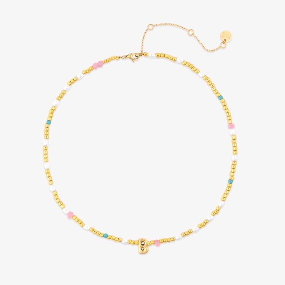 Initial Pearl & Seed Bead Choker - Image 20