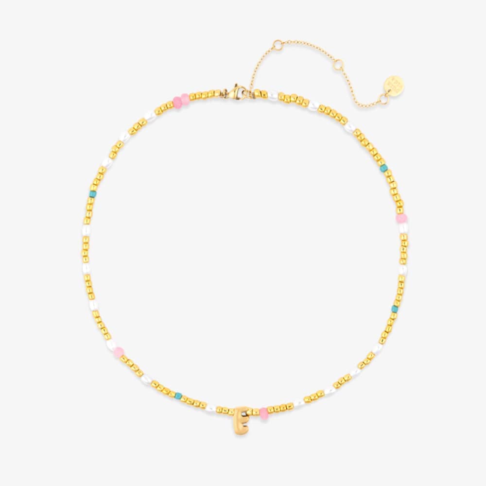 Initial Pearl & Seed Bead Choker - Image 21
