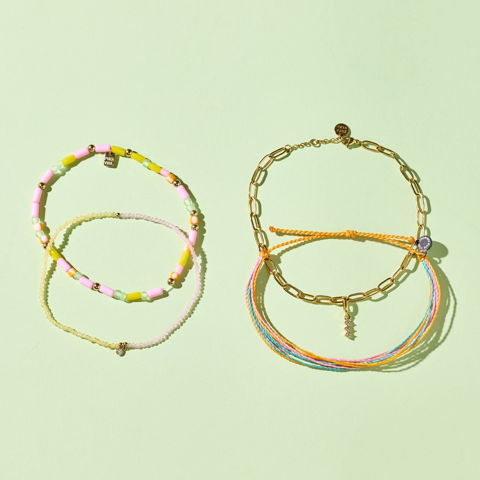 Harper Paperclip Chain Anklet - Image 7