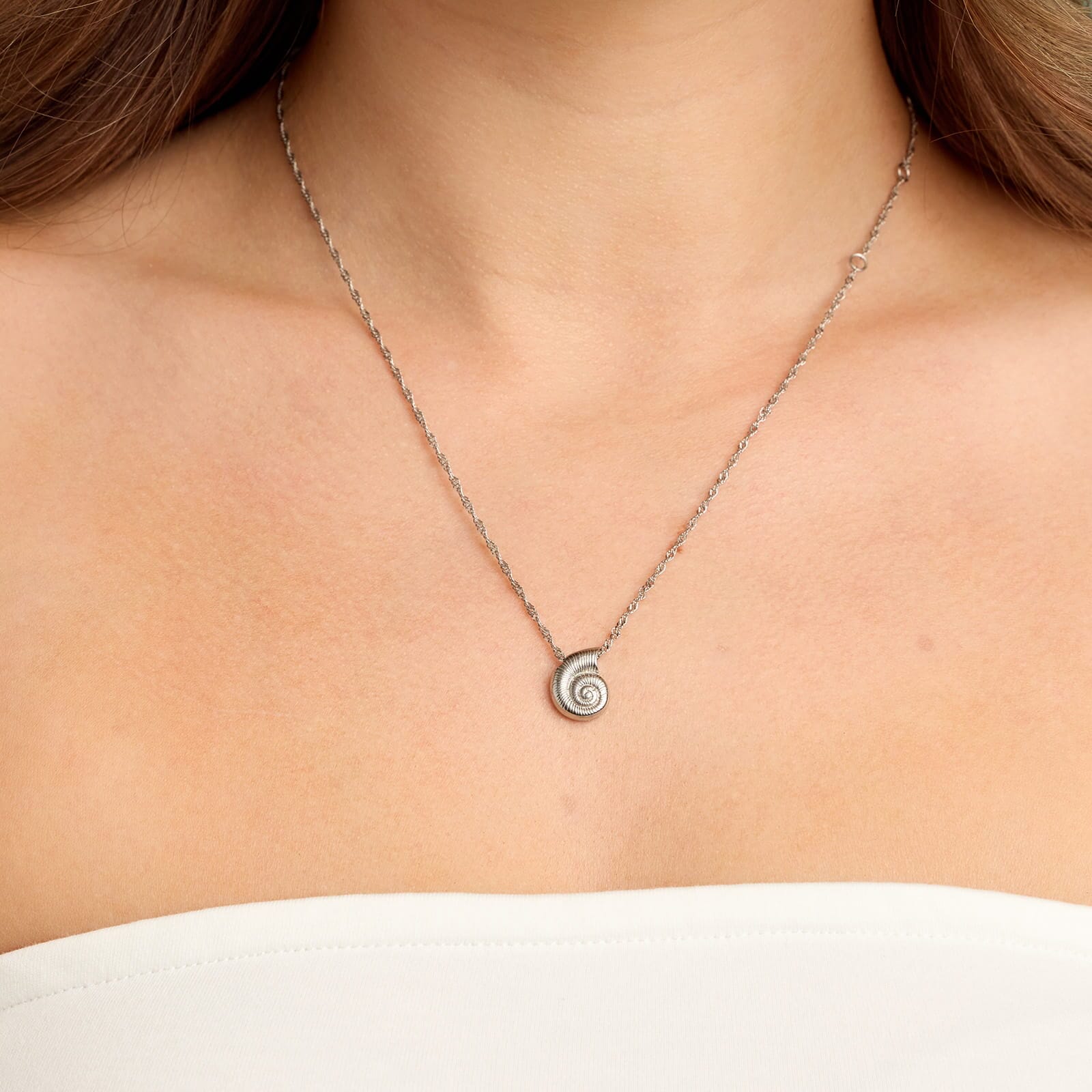 Seashell Pendant Necklace - Image 9