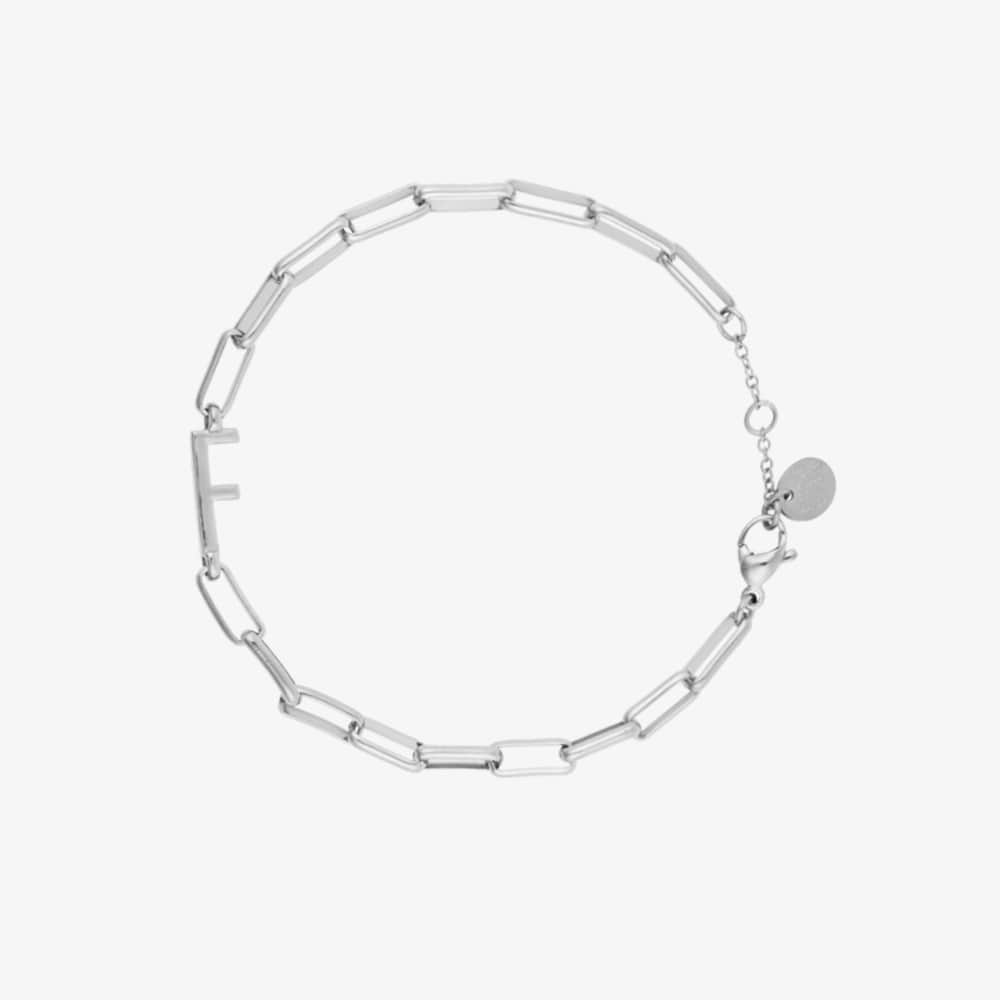 Initial Paperclip Chain Bracelet - Image 20