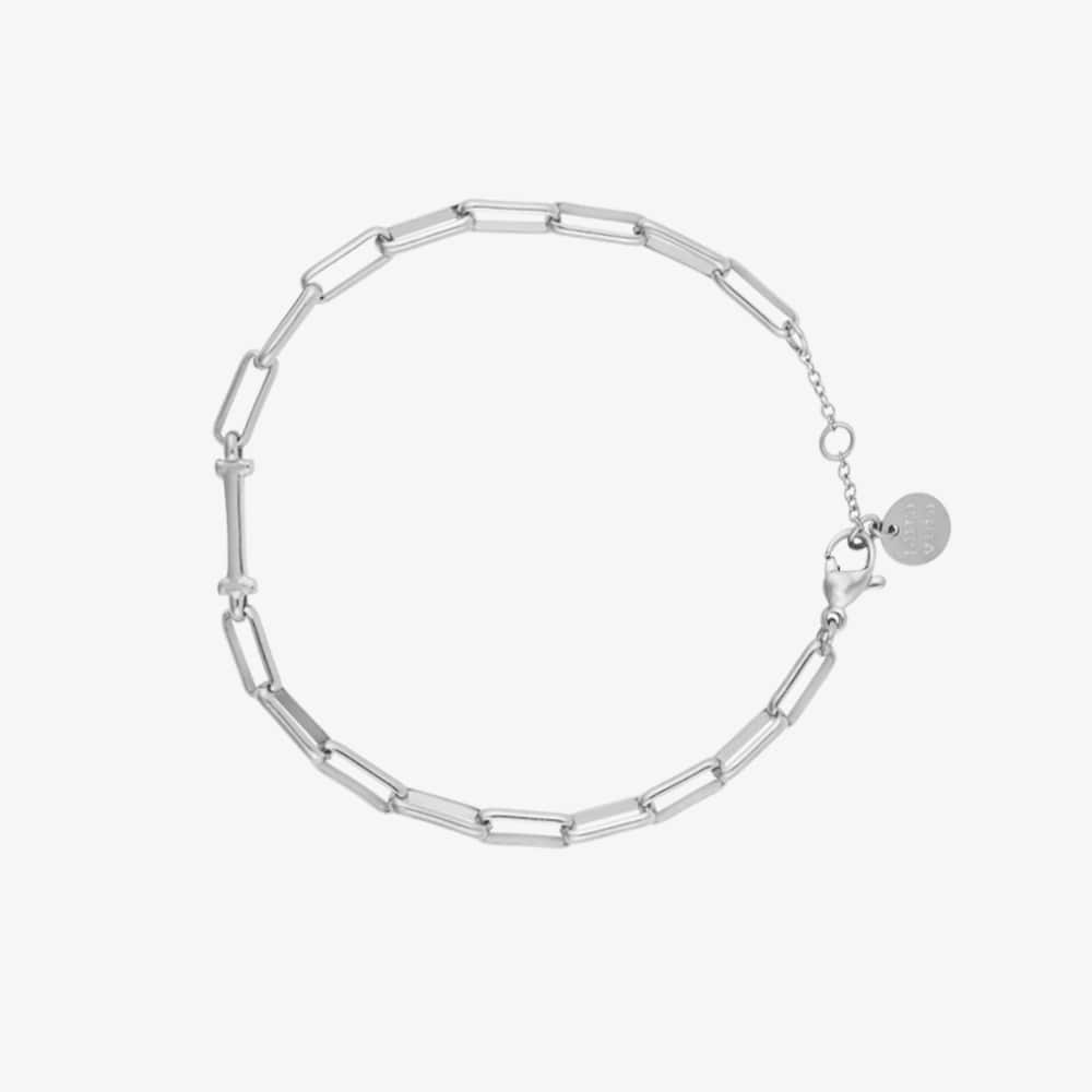 Initial Paperclip Chain Bracelet - Image 22