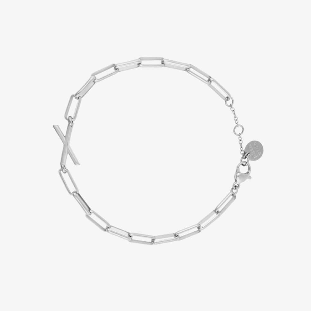 Initial Paperclip Chain Bracelet - Image 13