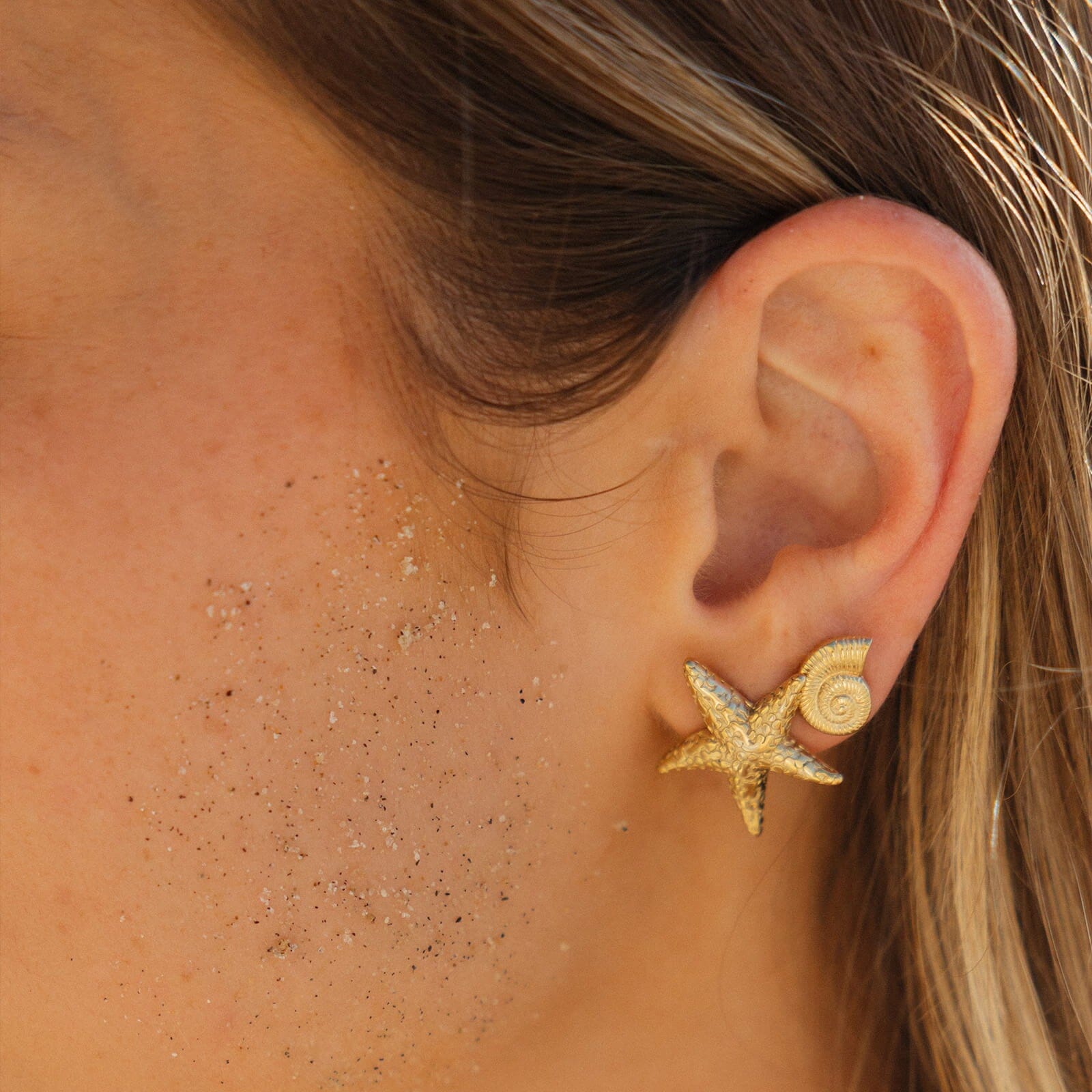 Seashell Stud Earrings - Image 6