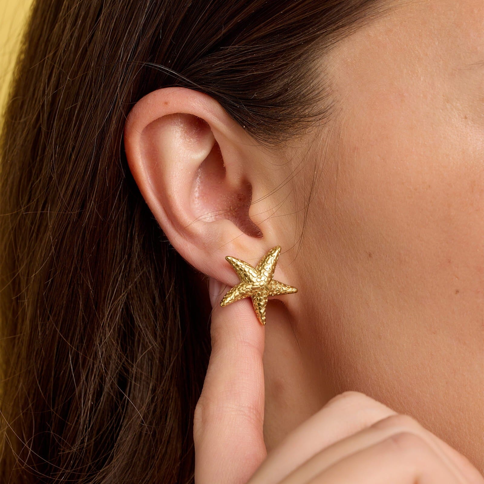 Sea Star Statement Earrings - Image 3