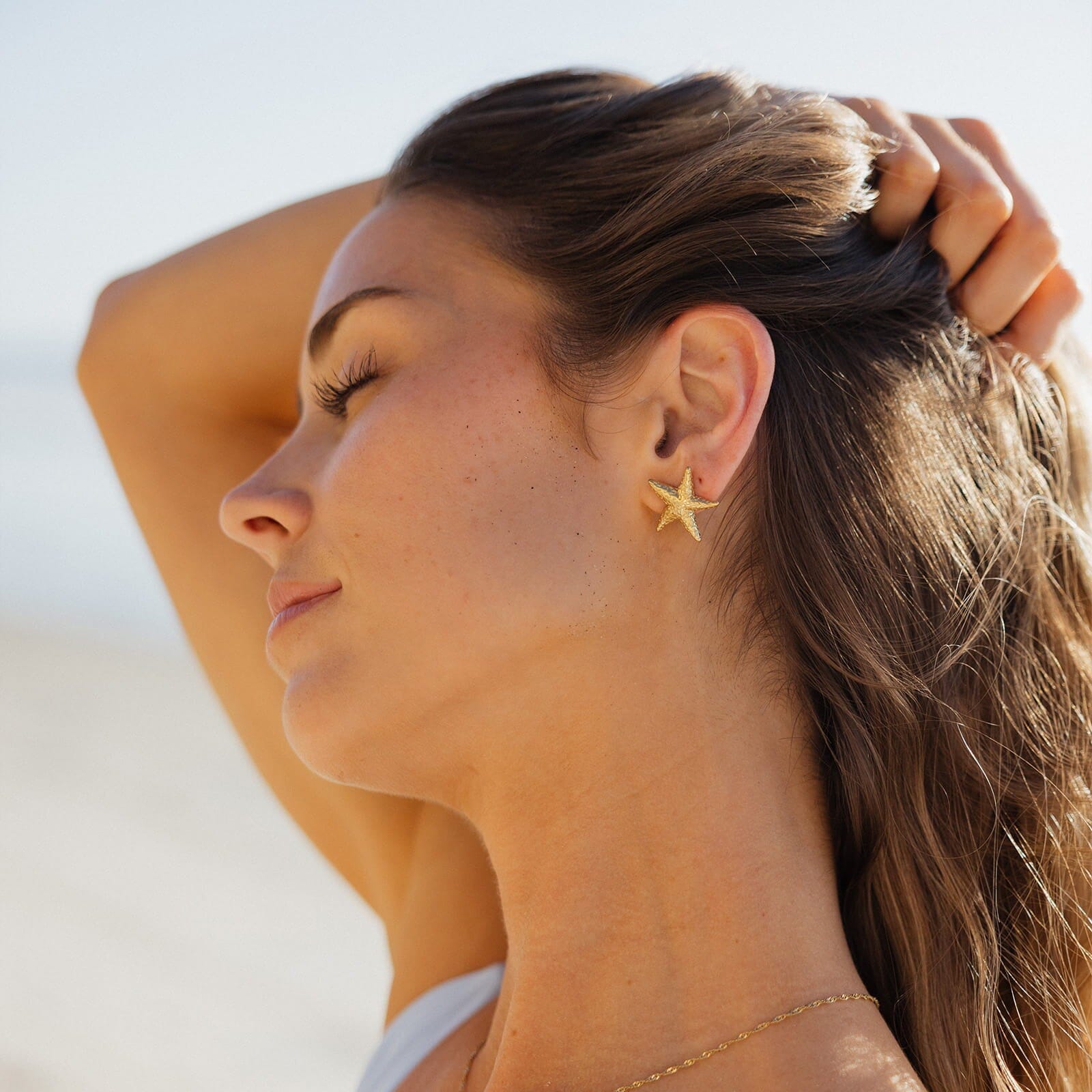 Sea Star Statement Earrings - Image 7