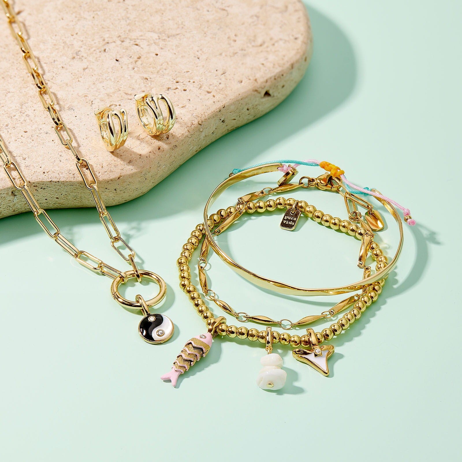 Harper Gemstone Chip Charm - Image 6