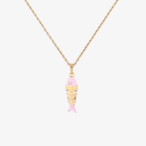 Koi Fish Pendant Necklace