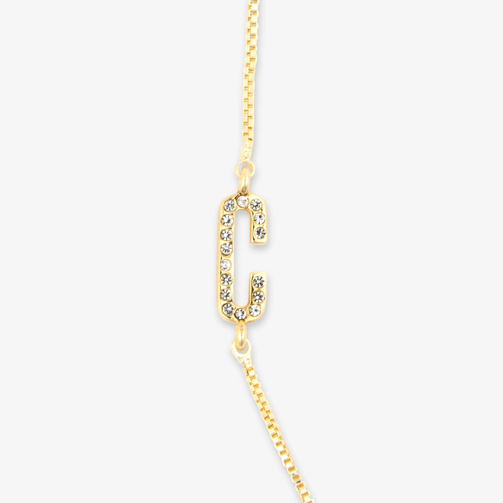 Pavé Initial Box Chain Choker - Image 21