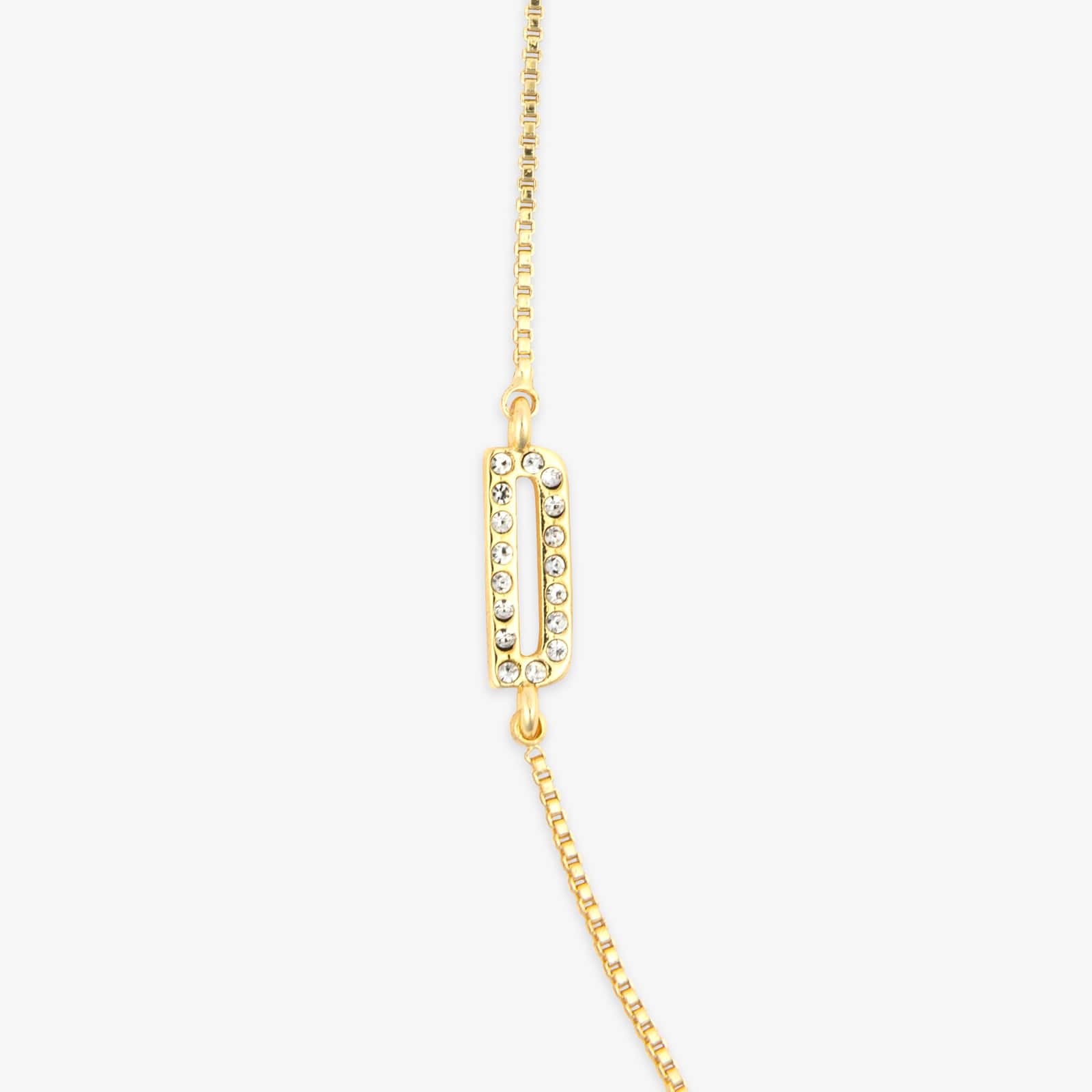 Pavé Initial Box Chain Choker - Image 22