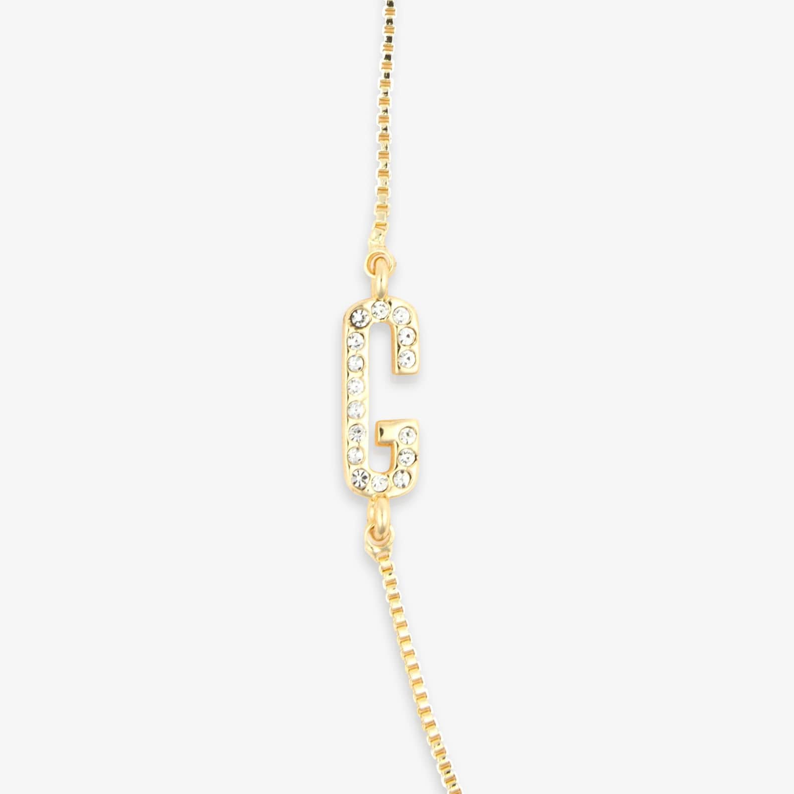 Pavé Initial Box Chain Choker - Image 11