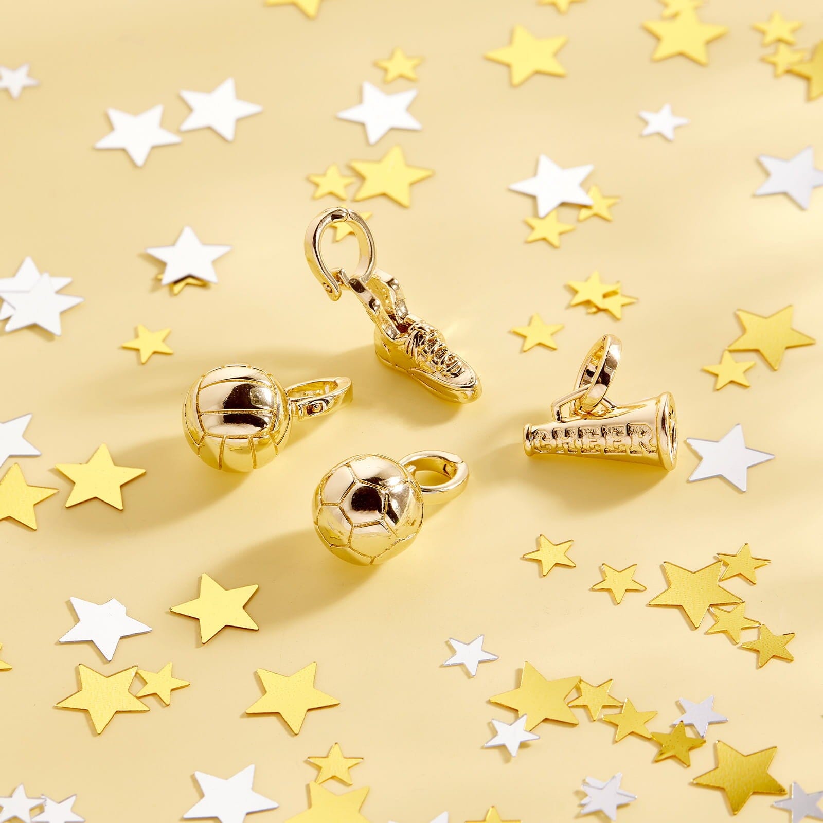 Harper Statement Cheer Megaphone Charm - Image 2