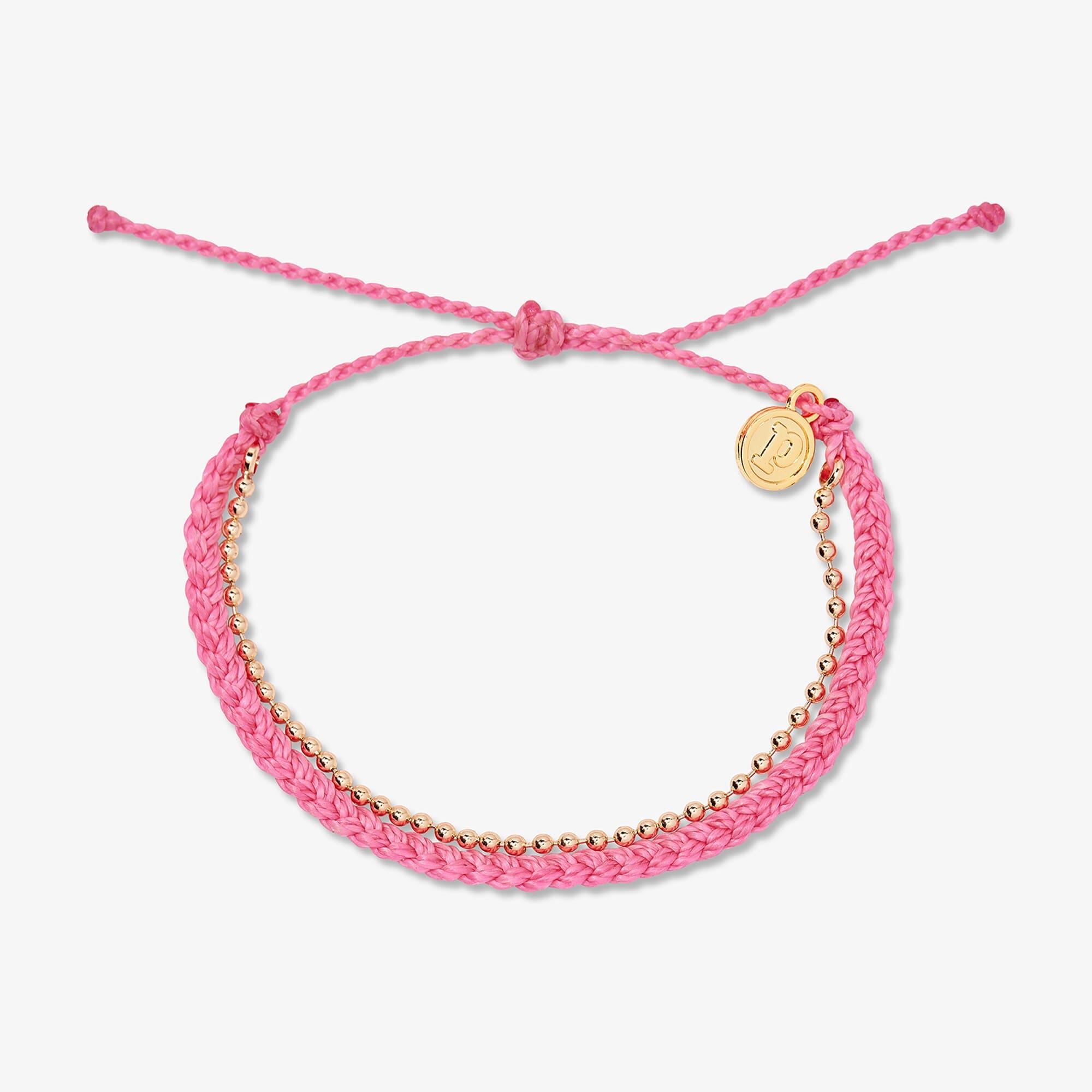 Petite Braid And Bead Bracelet - Image 3