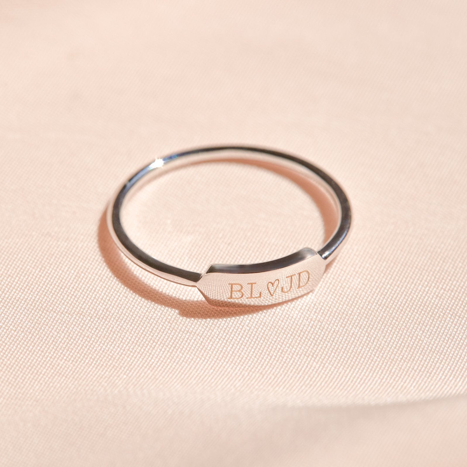 Engravable Bar Ring - Image 6
