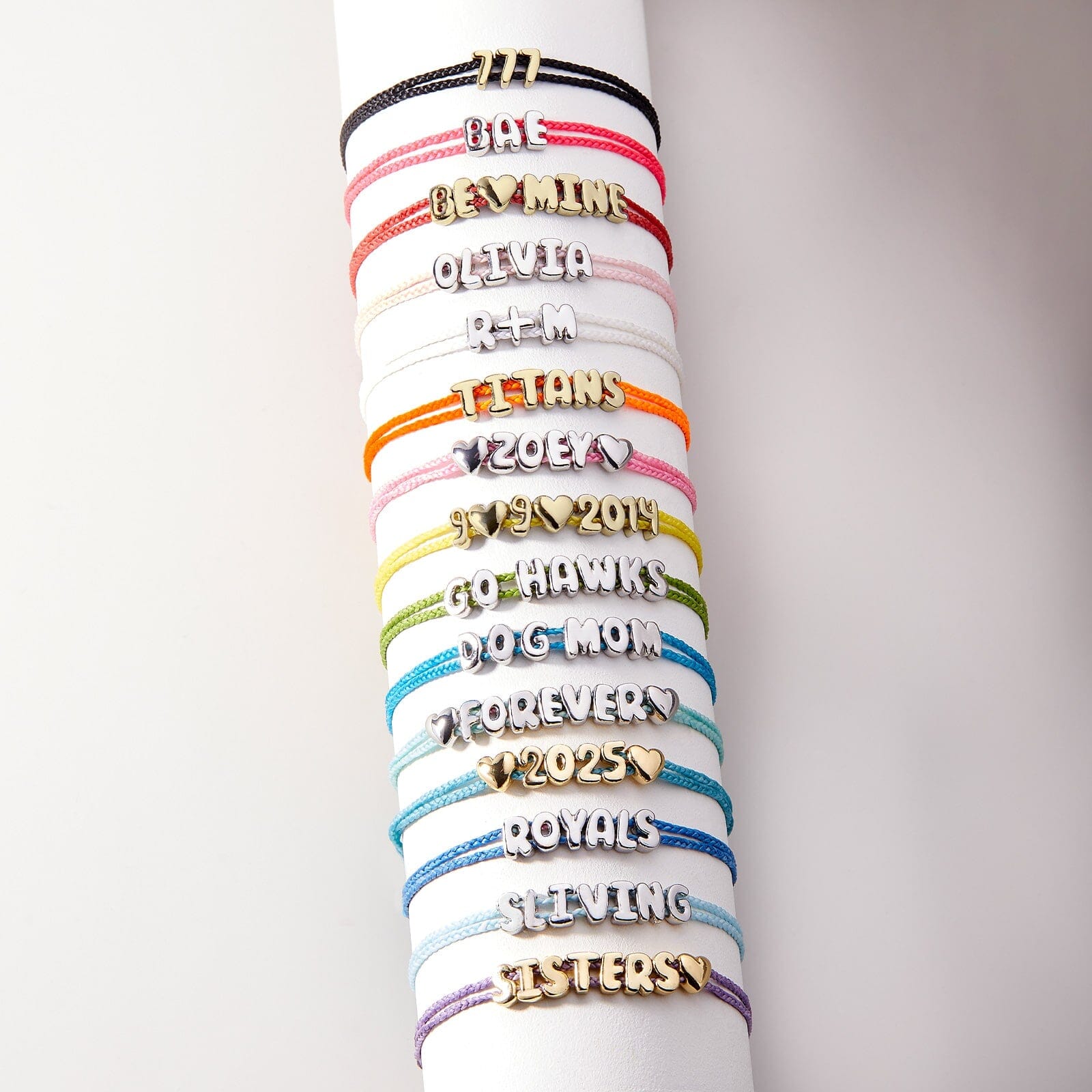 Bubble Letter Bracelet - Image 3