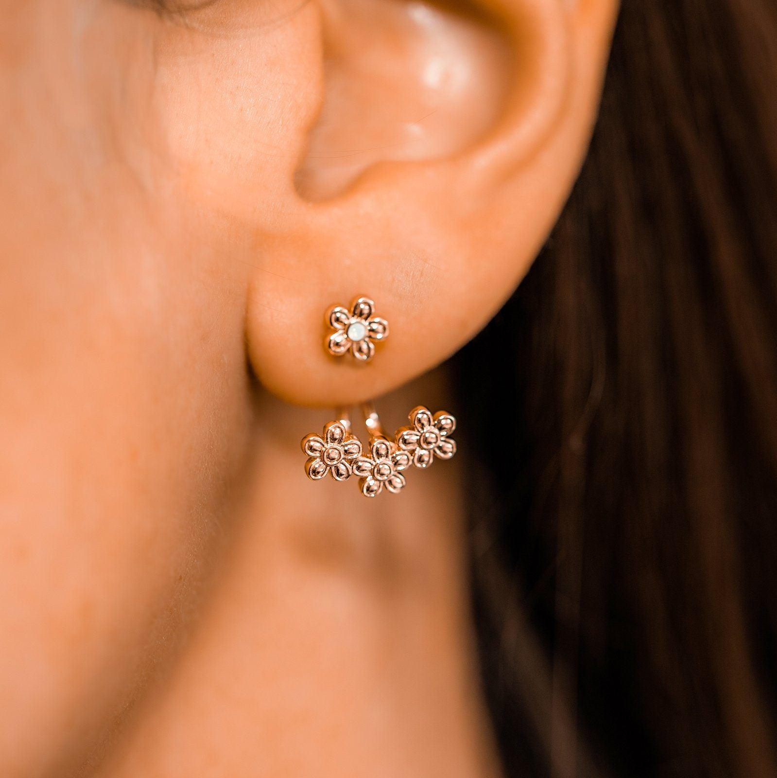 Opal Daisy Ear Jacket - Image 2